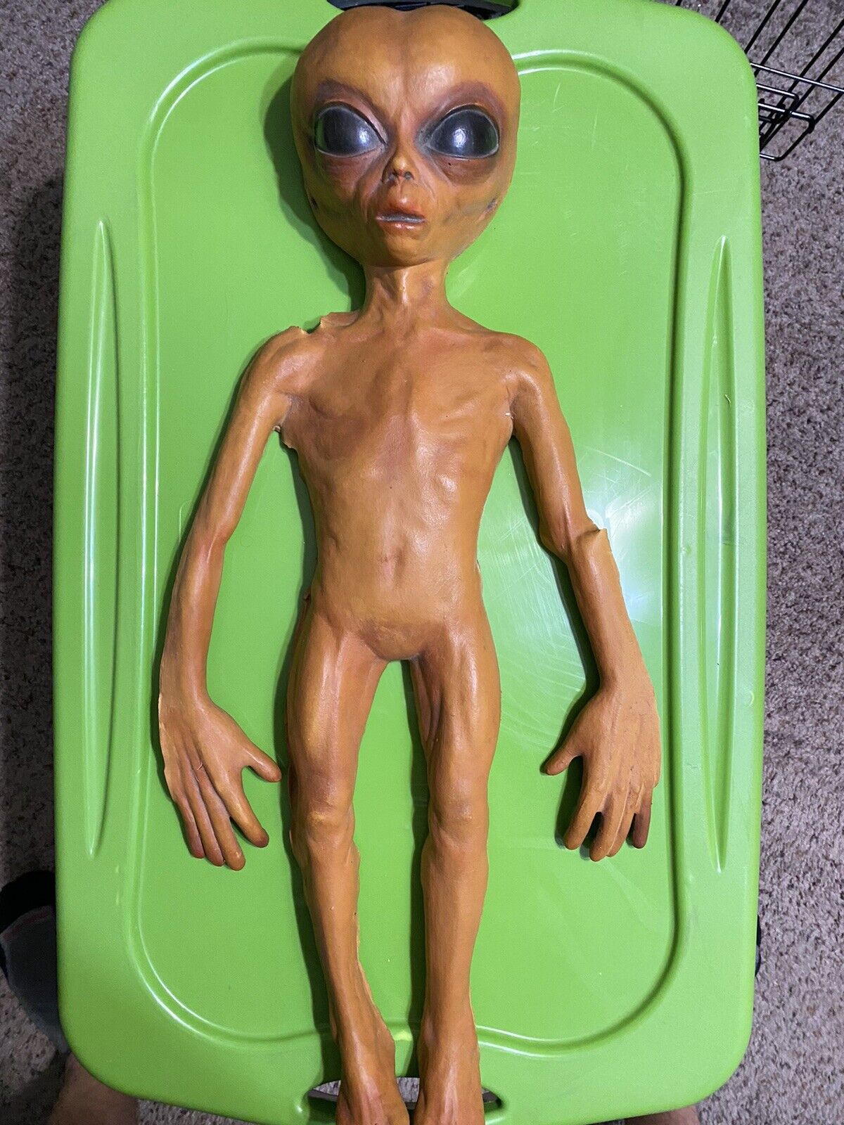 Life Size 1990’s X Files Alien Movie Prop Lil Mayo 1/70 Very Rare