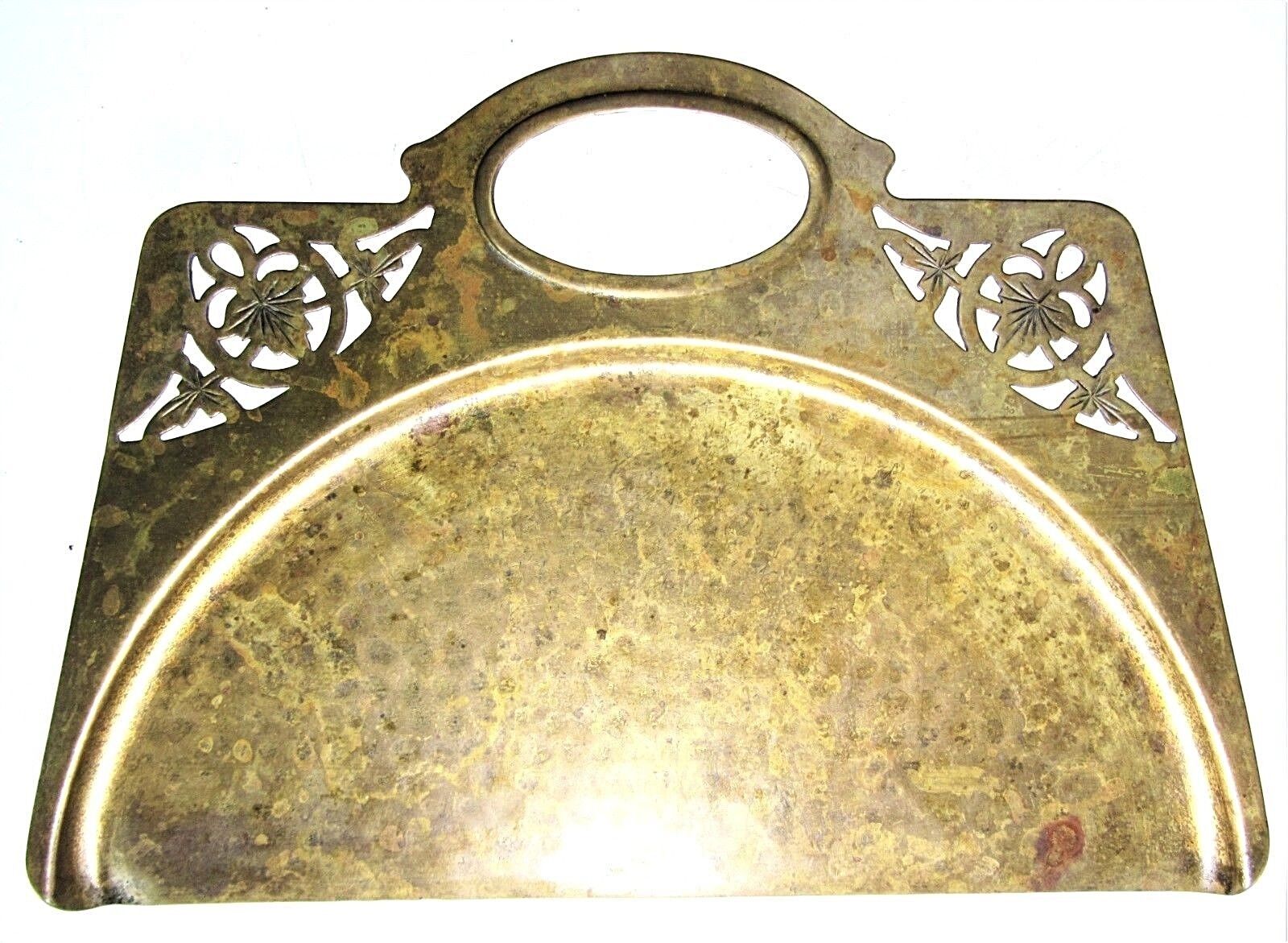 Vintage Farberware Copper Table Crumber Silent Butler Crumb Catcher Leaf Dustpan