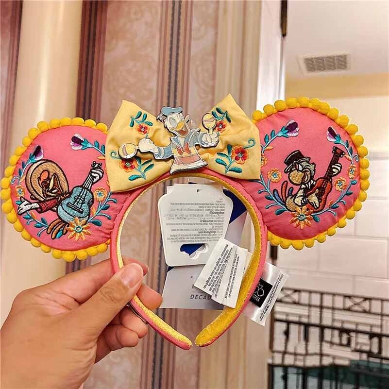 2023 Authentic Disney 100 Years Anniversary The Three Caballeros Ear Headband