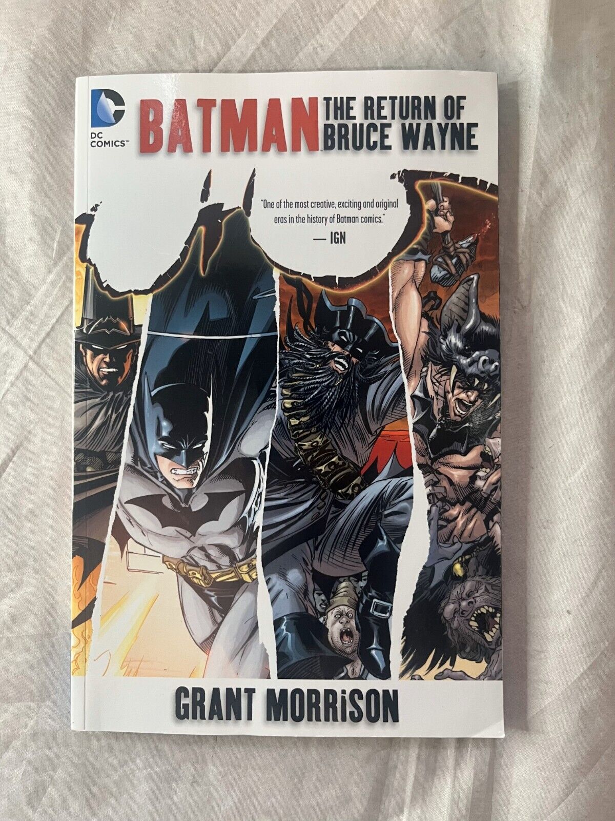 DC Comics Batman: The Return of Bruce Wayne by Grant Morrison