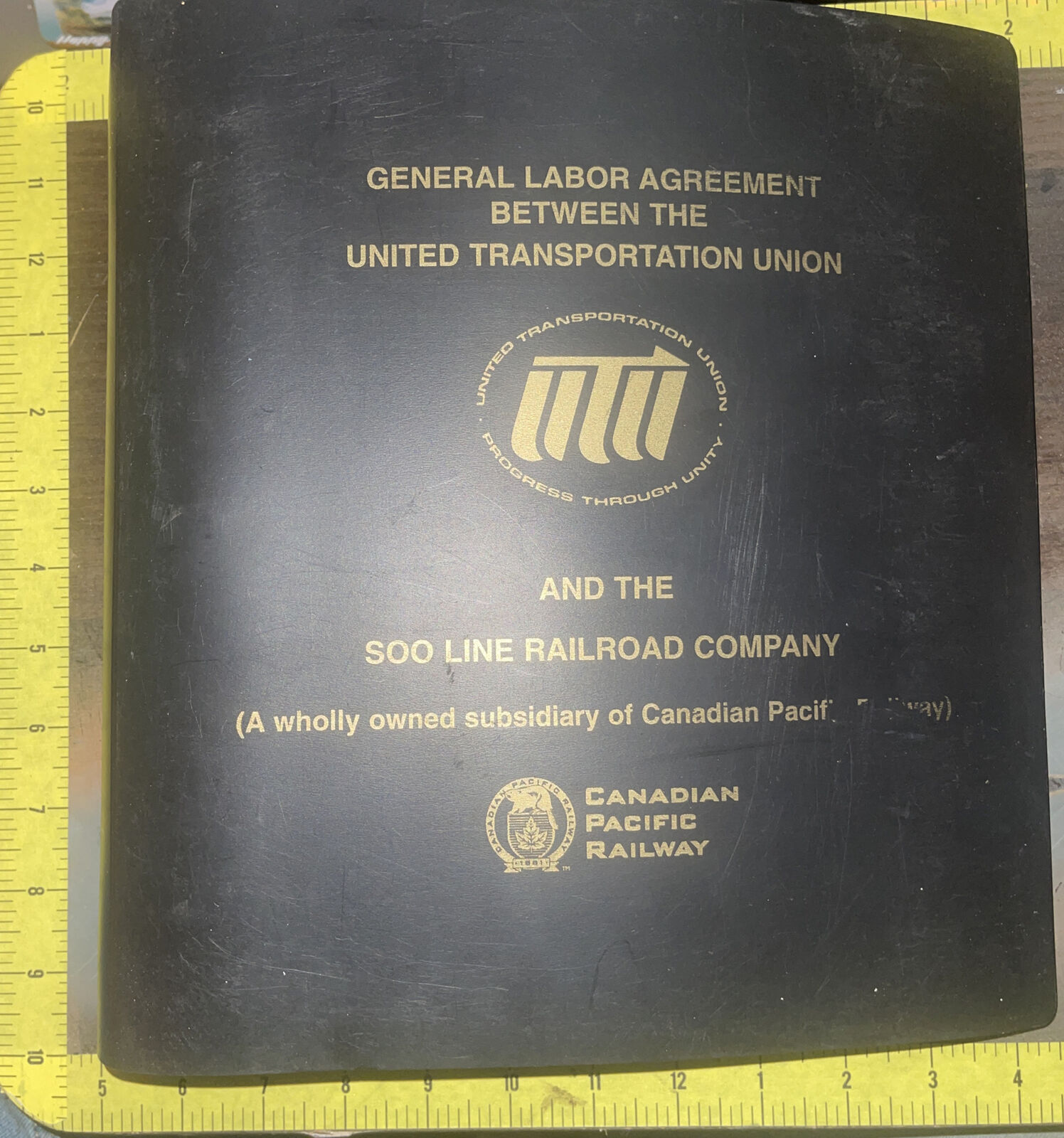 2001 General Labor Agreement Between United Transportation Union and SOO Line
