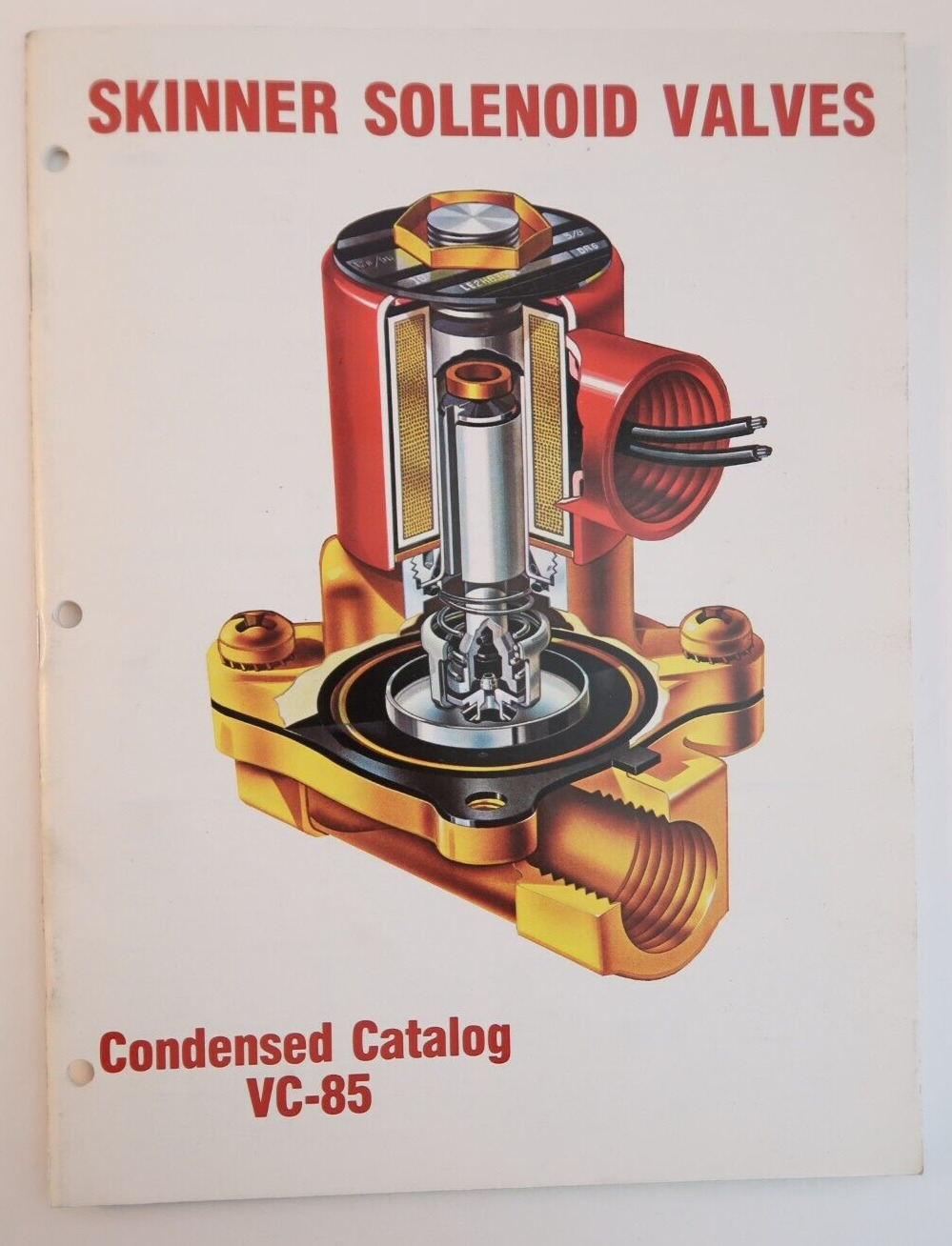Skinner Solenoid Valves Condensed Catalog VC-85 Vintage Honeywell Manual Catalog