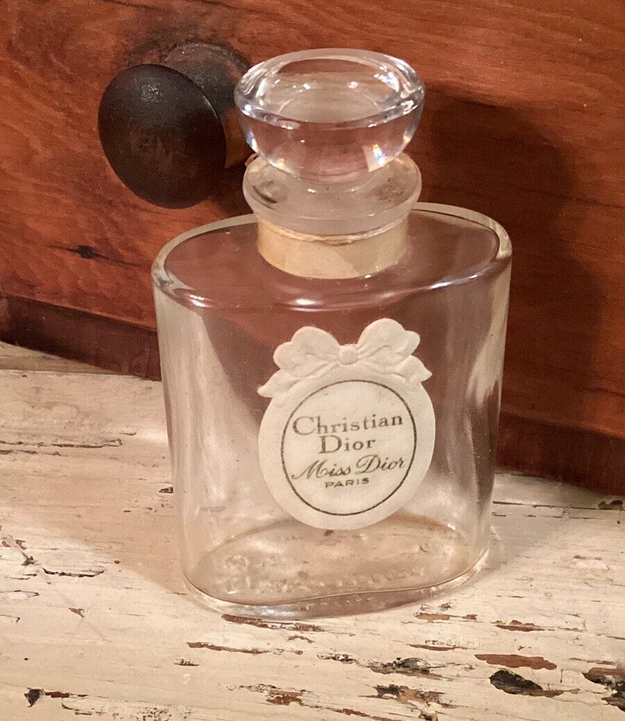 Vintage Christian Dior Miss Dior EMPTY Perfume Bottle