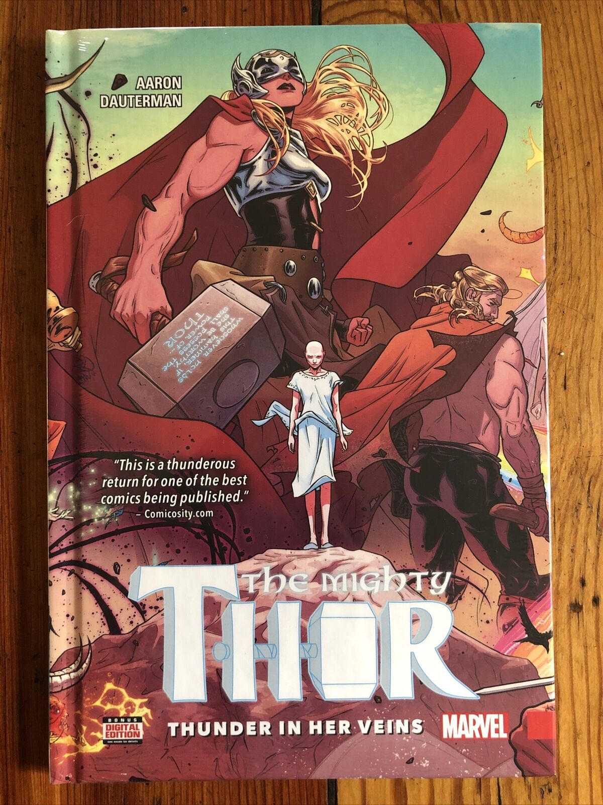The Mighty Thor Vol 1 HC, Collects 2015 Series #1-5 (Jane Foster) NEW SEALED NM+