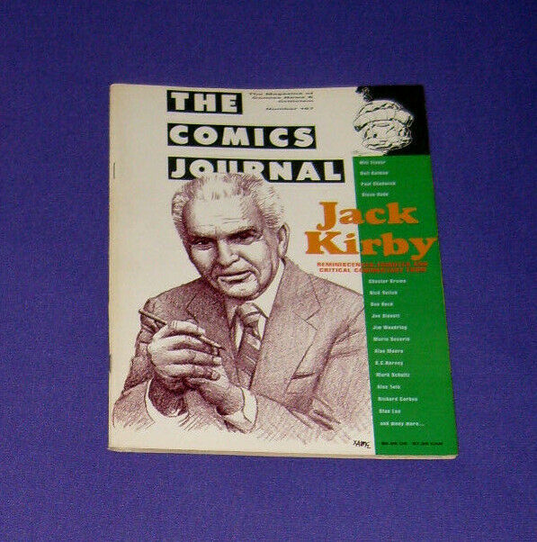 The Comics Journal No. 167 (April 1994) Jack Kirby Remembered By His Peers