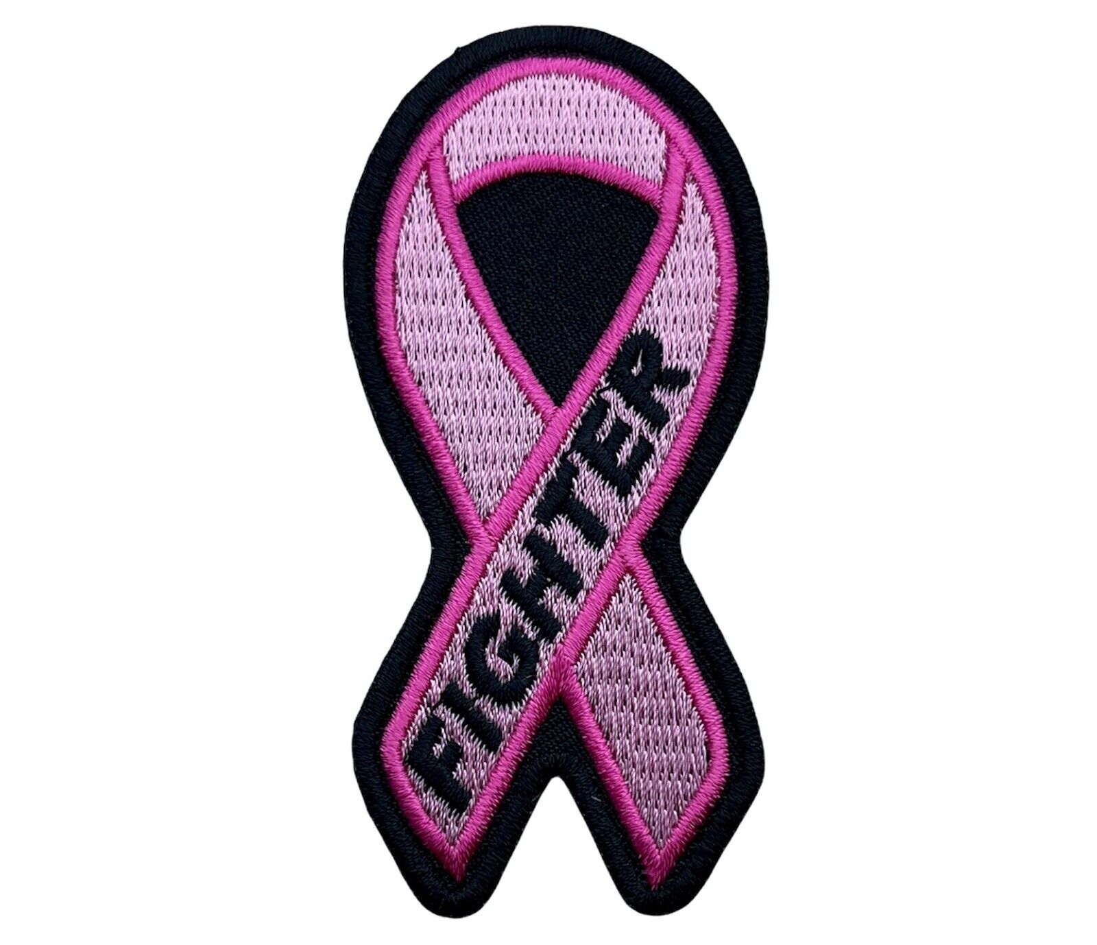 Cancer Fighter Pink Ribbon 3 Inch Embroidered Patch IV4767 F5D28U