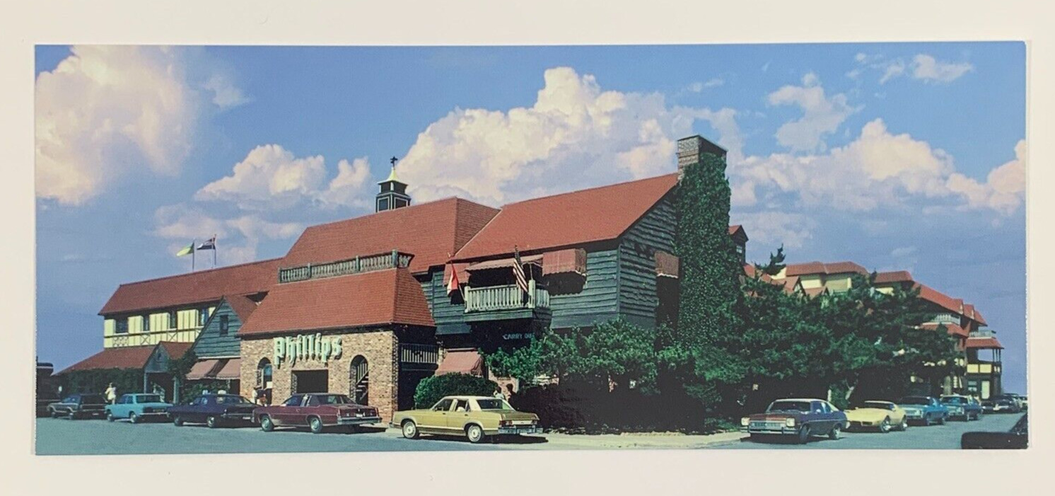 Phillips Crab House Ocean City Maryland Oversized Postcard Unposted