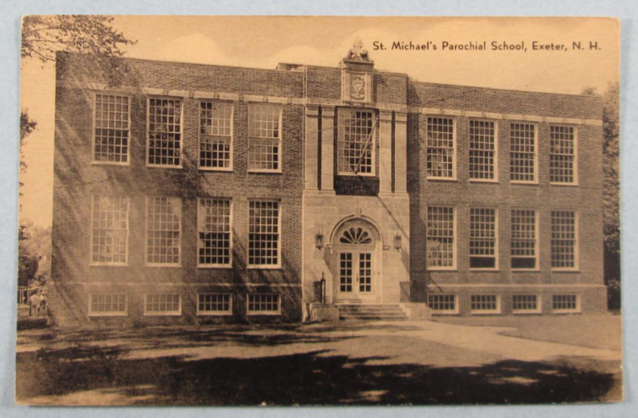 St. Michael\'s Parochial School, Exeter, NH New Hampshire Postcard (#6220)