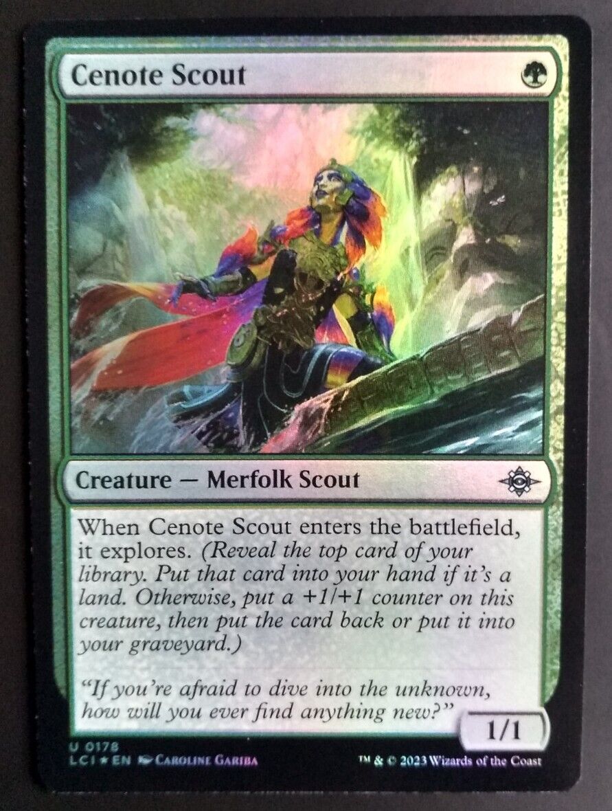 MTG Lost Caverns Of Ixalan - Cenote Scout - Foil 