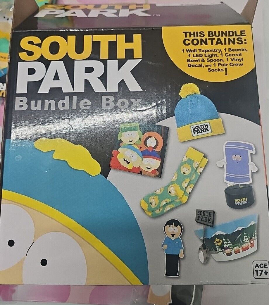 Culturefly's Hella Cool South Park Bundle Box  5 New South Park Items 👇read