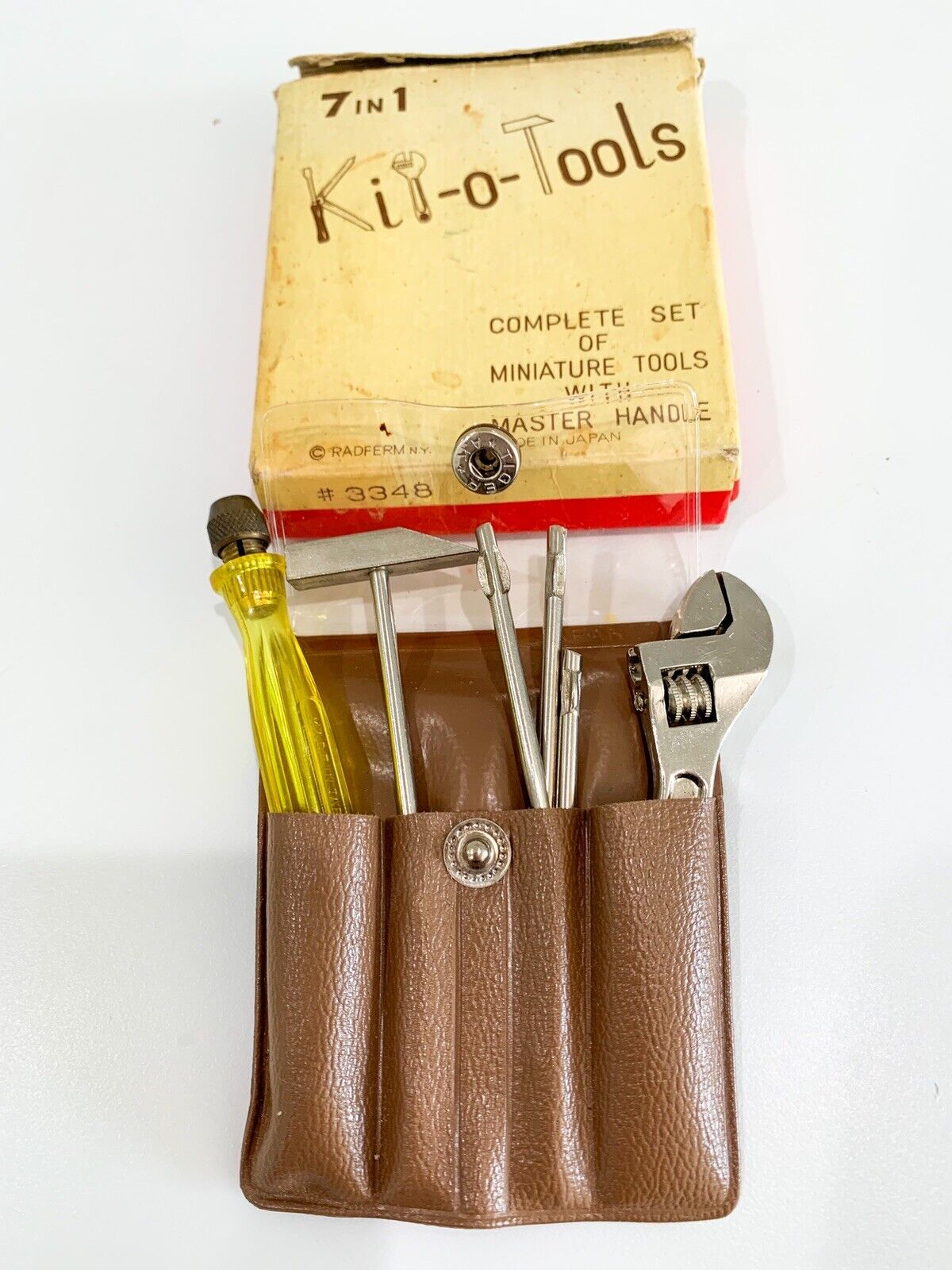 Kit-o-Tools Small Miniature Tool Set Vintage JAPAN MADE   #3348   5n6