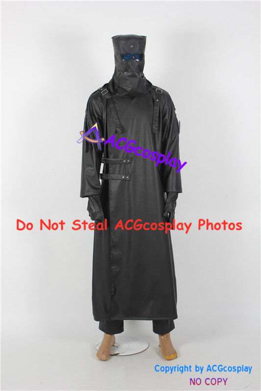 Repo The Genetic Opera cosplay costume include helmet pants faux leather made