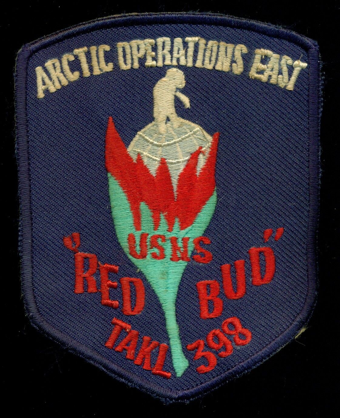USN USNS Redbud TAKL 398 Arctic Operations East Patch N-6
