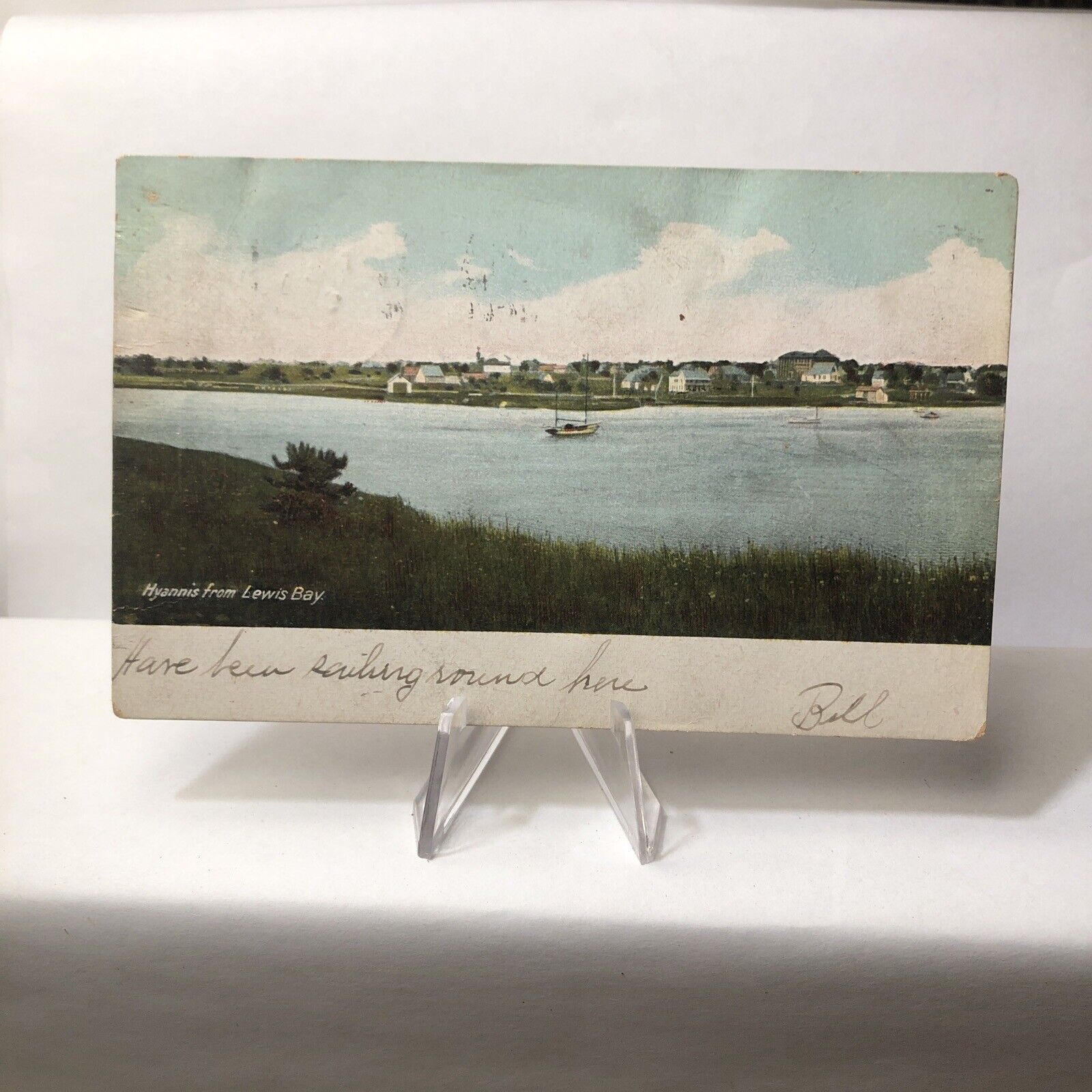 HYANNIS FORM LEWIS BAY  Mass 1906 Postcard Vintage ￼
