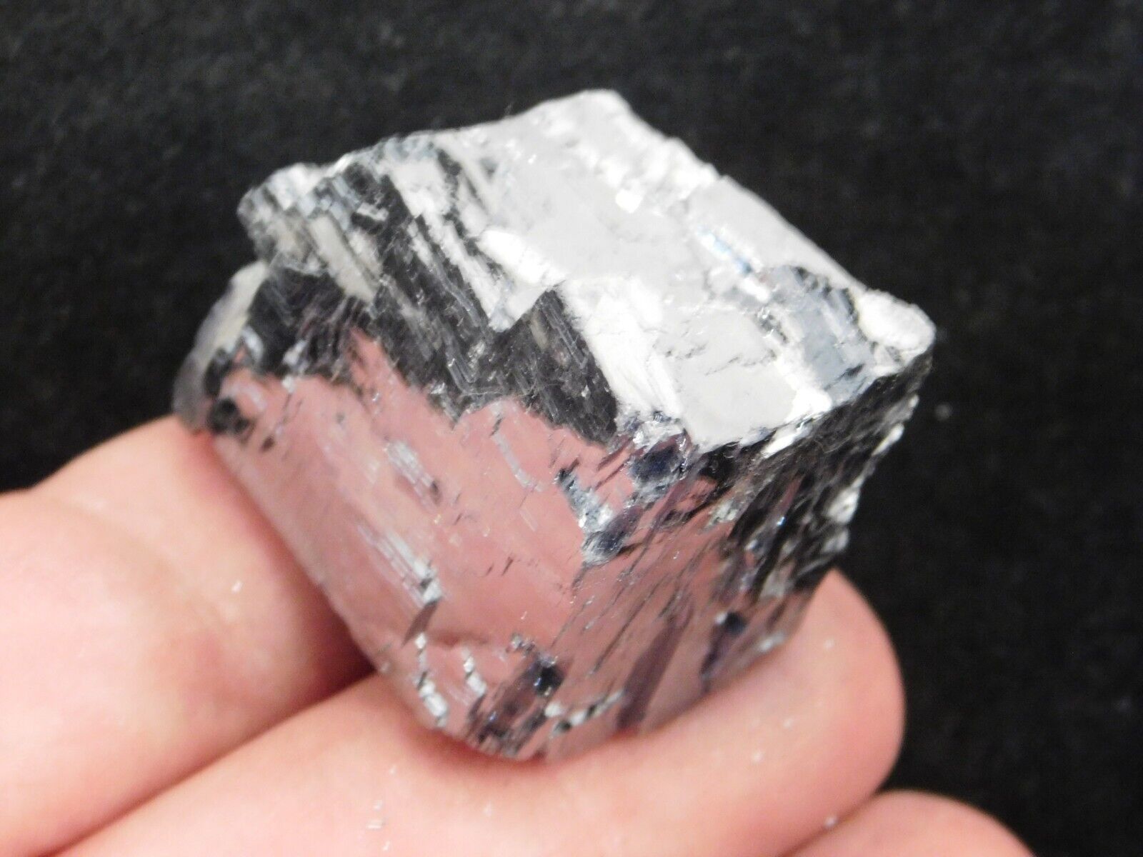 100% Natural Stepped GALENA Crystal From Missouri 103gr