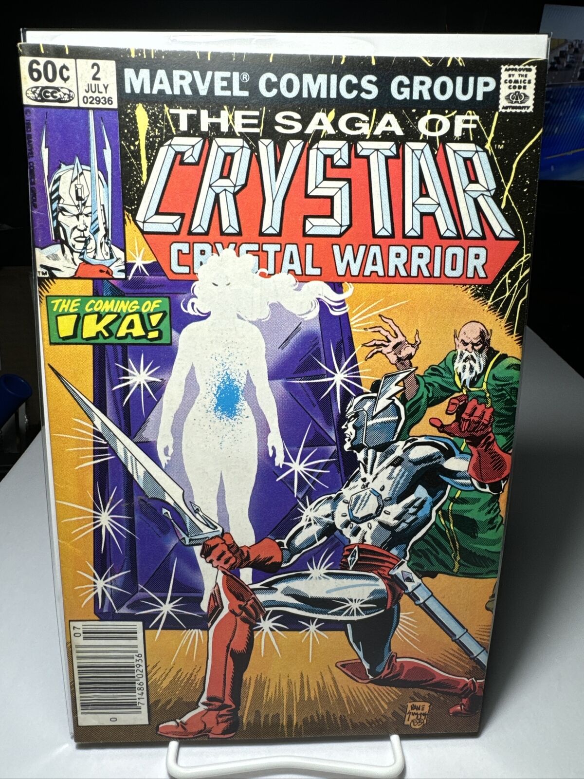 The Saga Of Crystar Crystal Warrior #2 -  1983 Marvel Comics