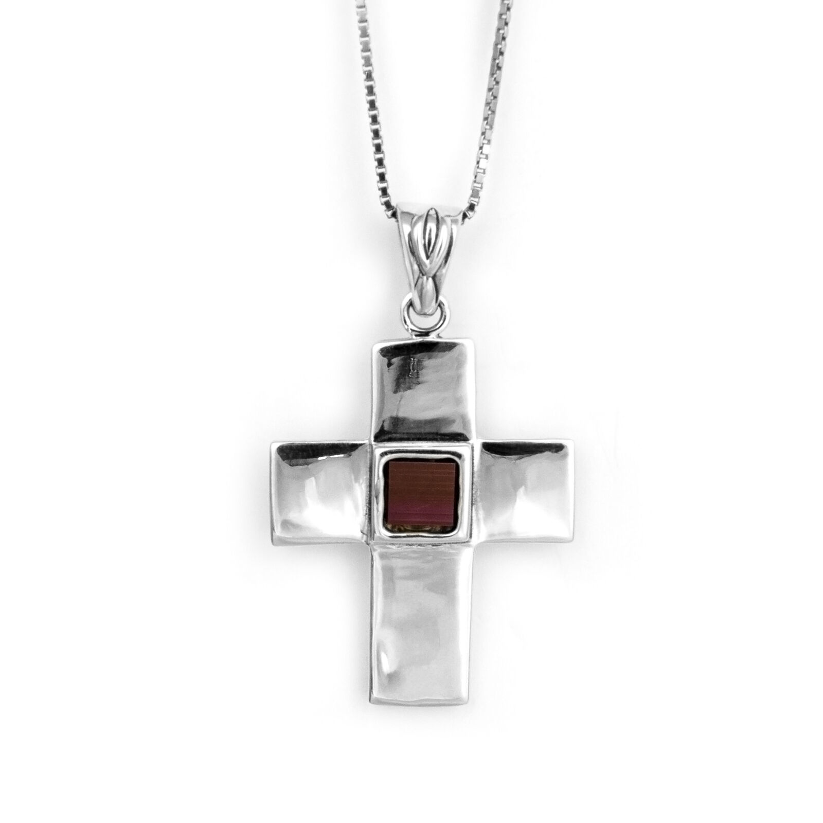 Catholic Pectoral Cross Nano Sim New Testament Pendant Sterling Silver 1.46\