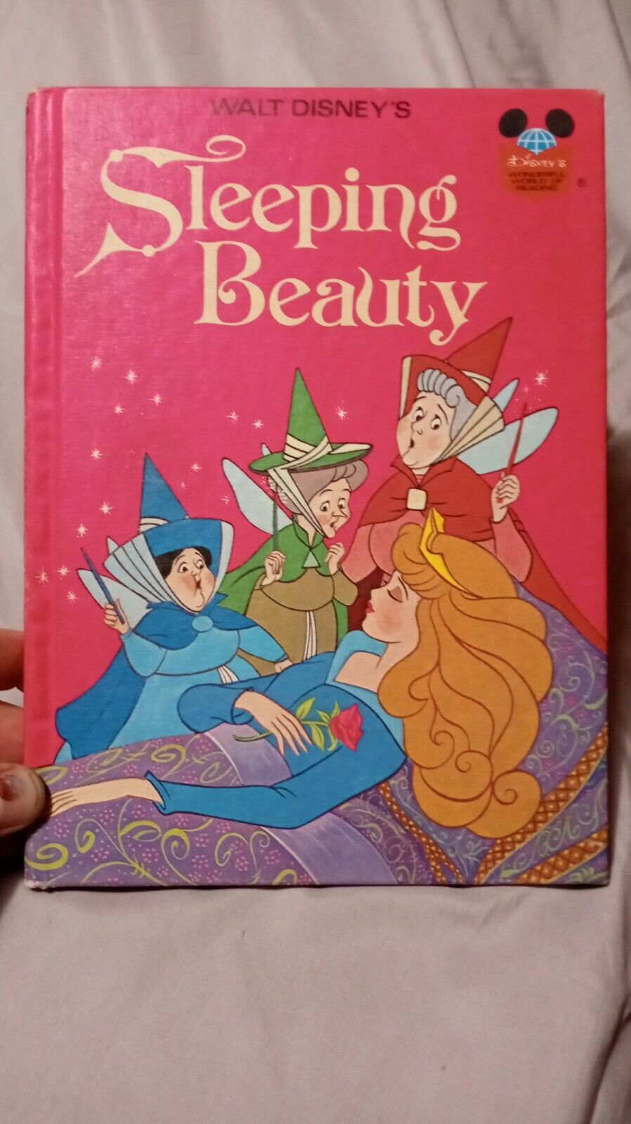 1974 Sleeping Beauty Walt Disney Prodctions Vintage Childrens Book