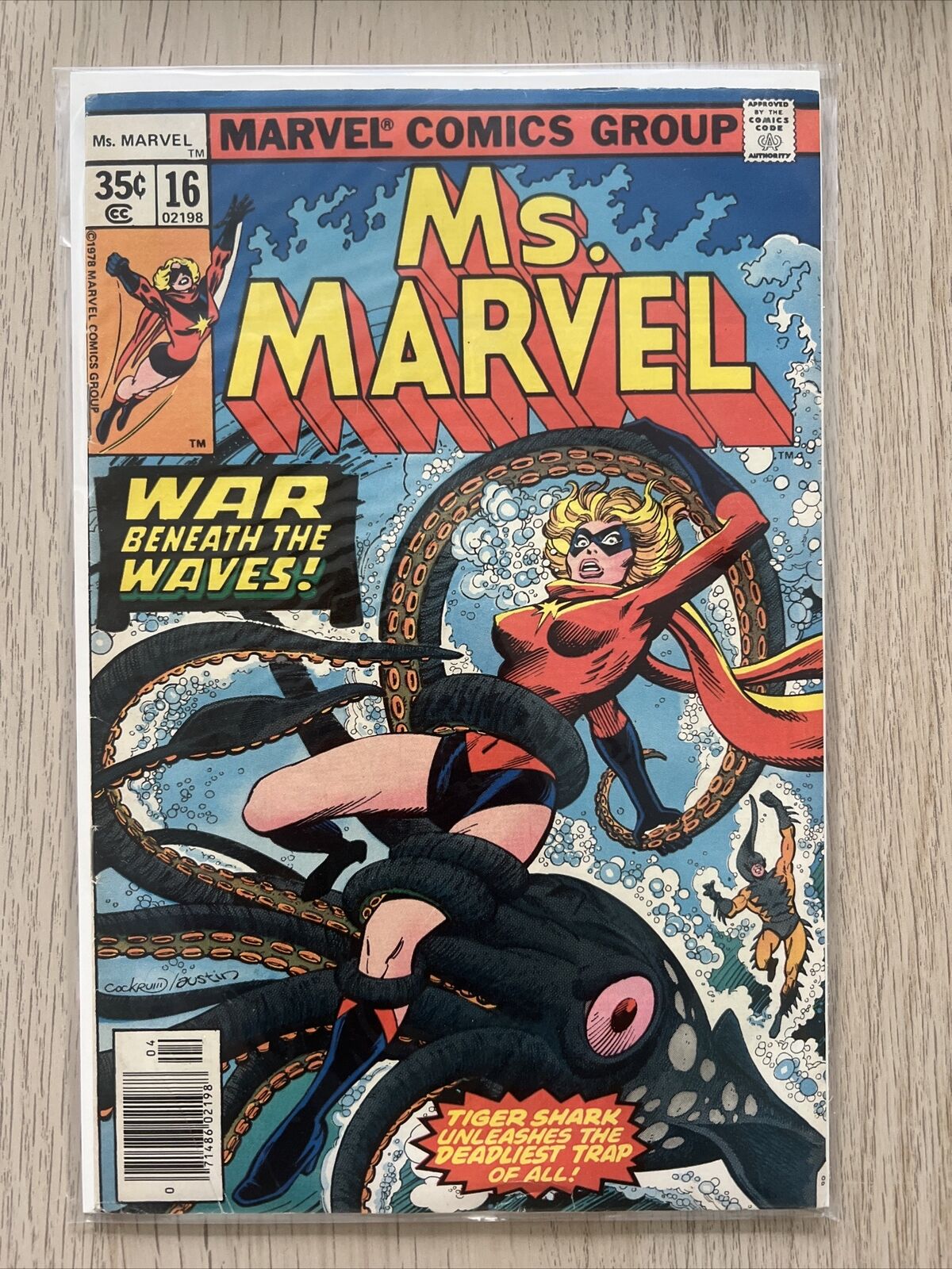 Ms. Marvel #16 Bronze age 1st Mystique Key Marvel Comics 1978