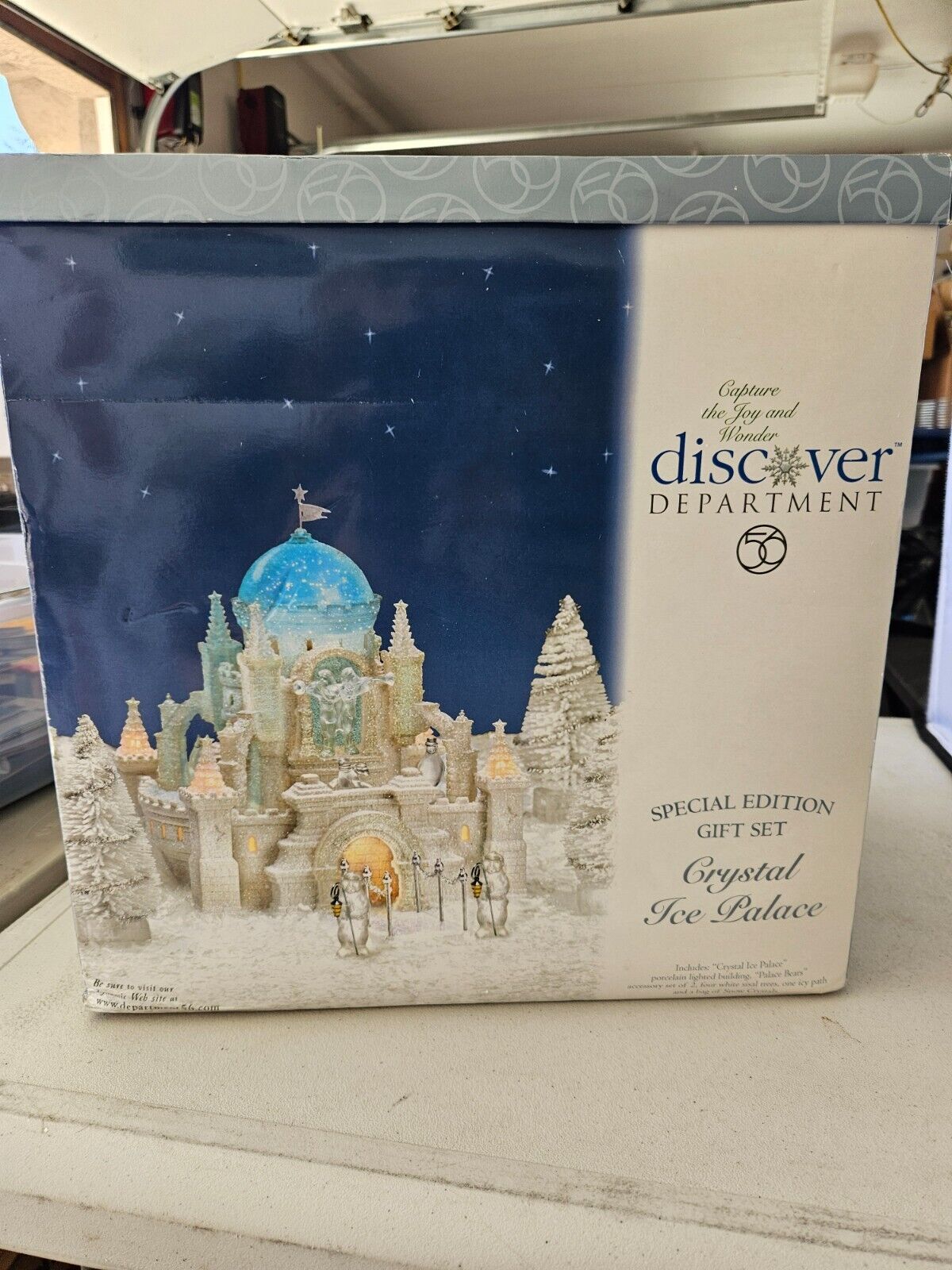 Department 56 Special Edition Crystal Ice Palace New In Original Box