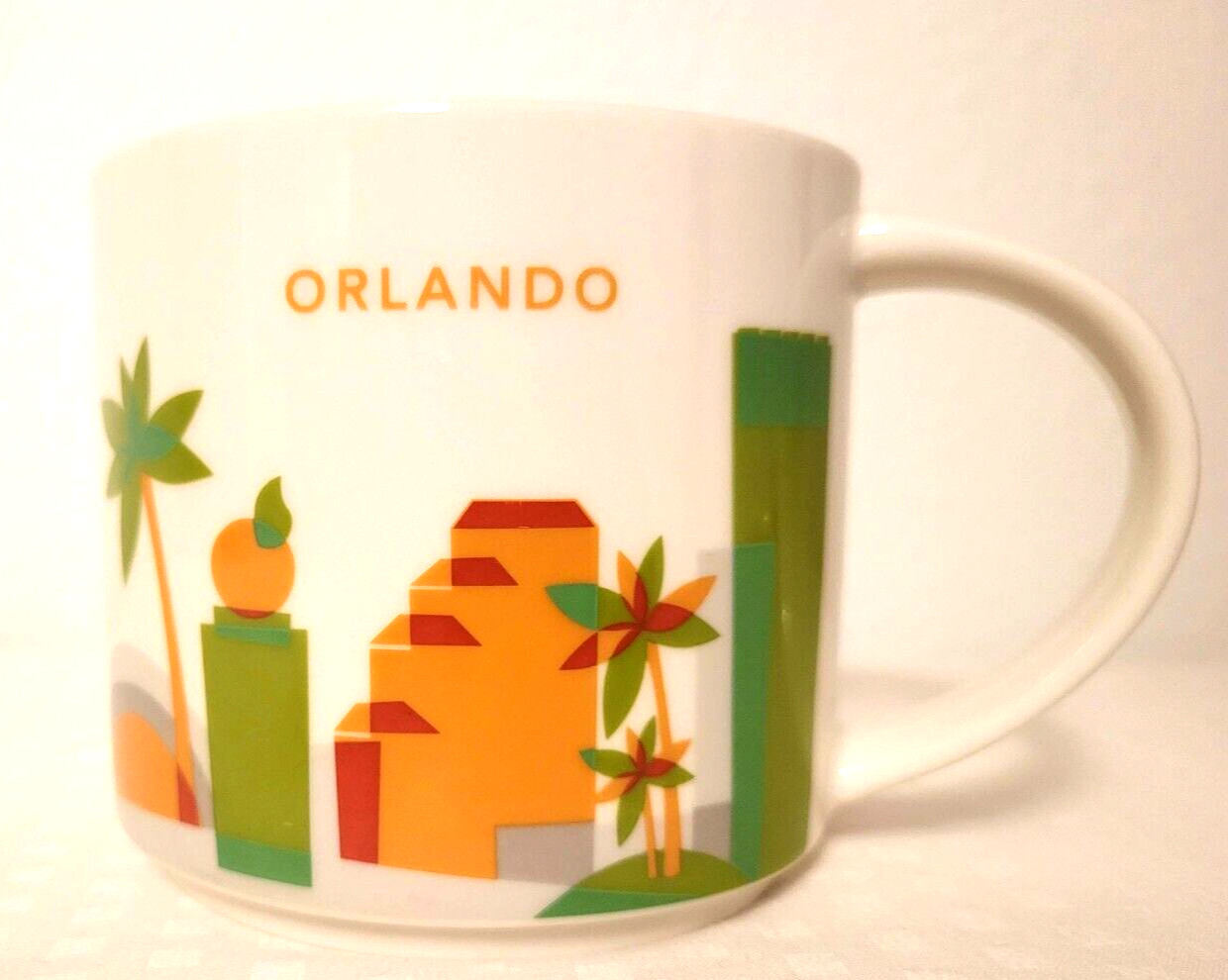 Starbucks Orlando You are Here Collection 14oz Coffee Mug 2017 Collector\'s Cup