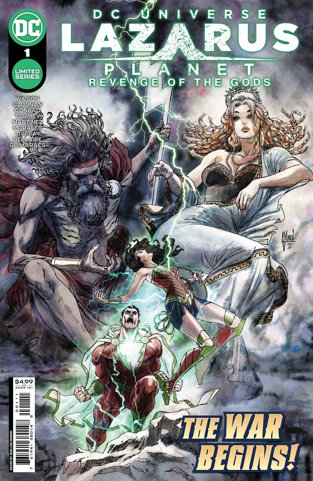 Lazarus Planet Revenge of the Gods 1-4 Pick Singles A & B Covers DC Comics 2023