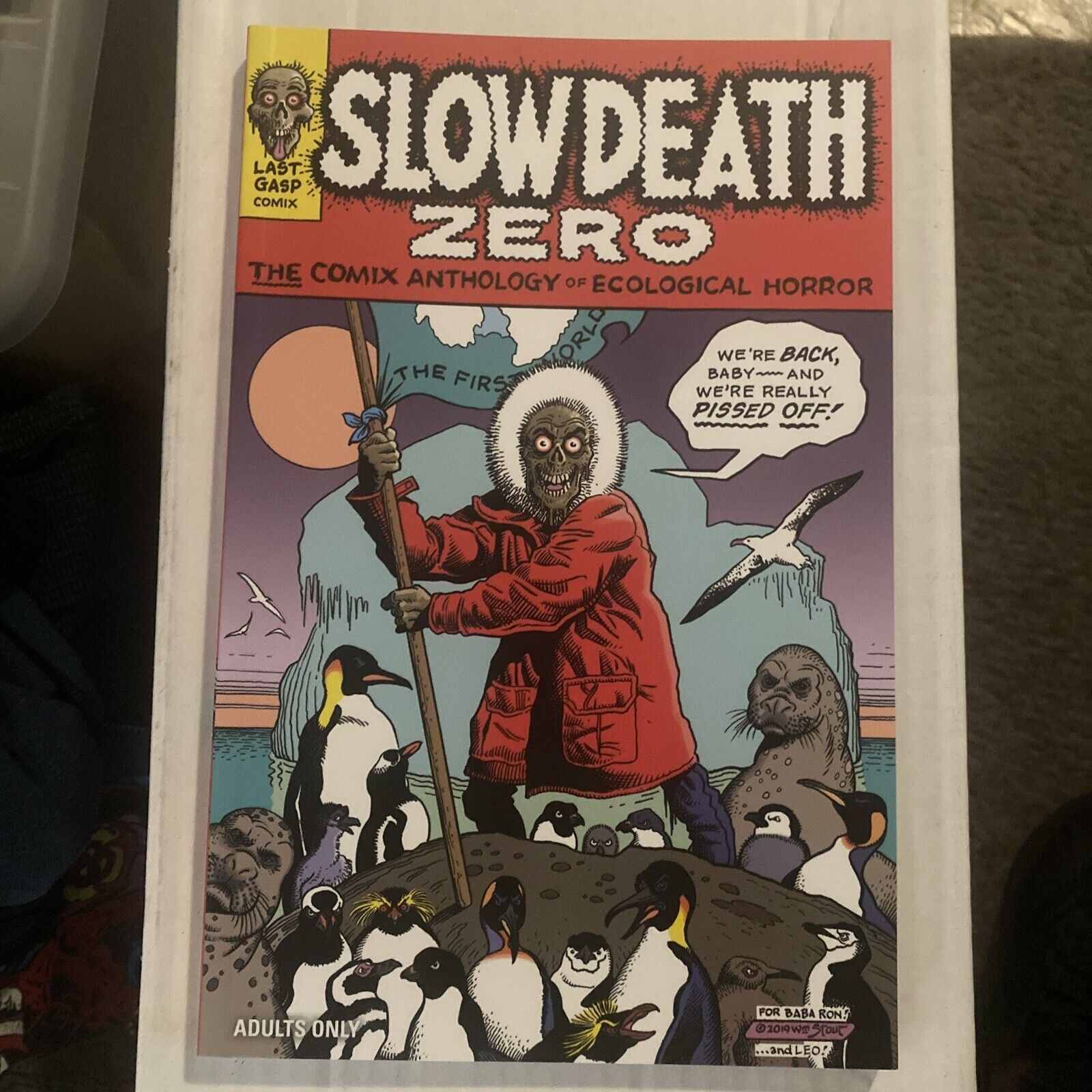 Slow Death Zero (January 2021, Last Gasp Comix, 50th Anniversary)