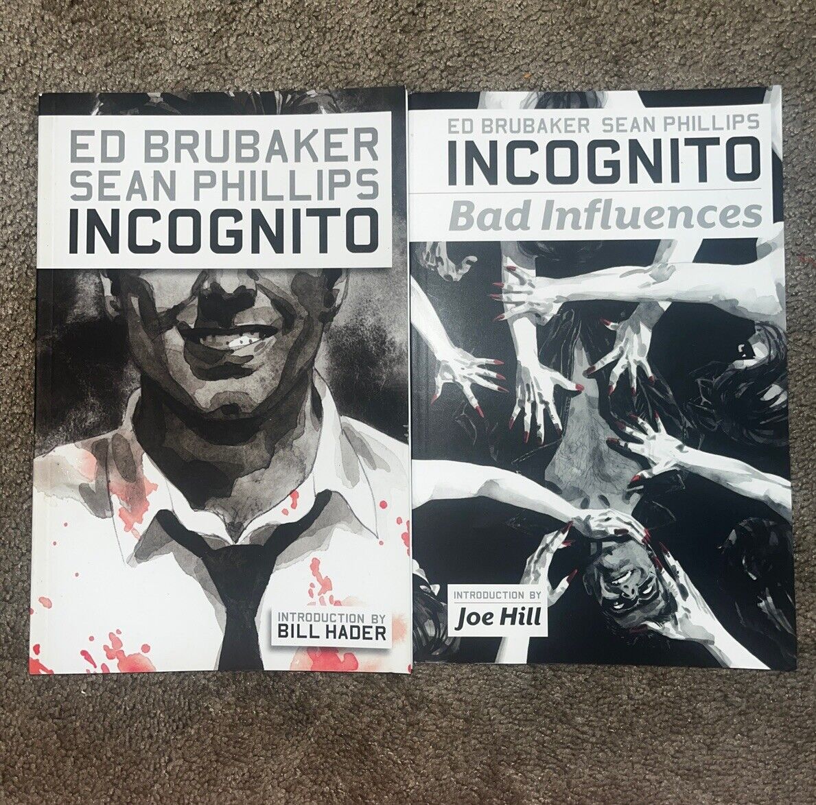 Incognito Vol. 1-2 (Bad Influences) - Ed Brubaker and Sean Phillips (PB, 2009)