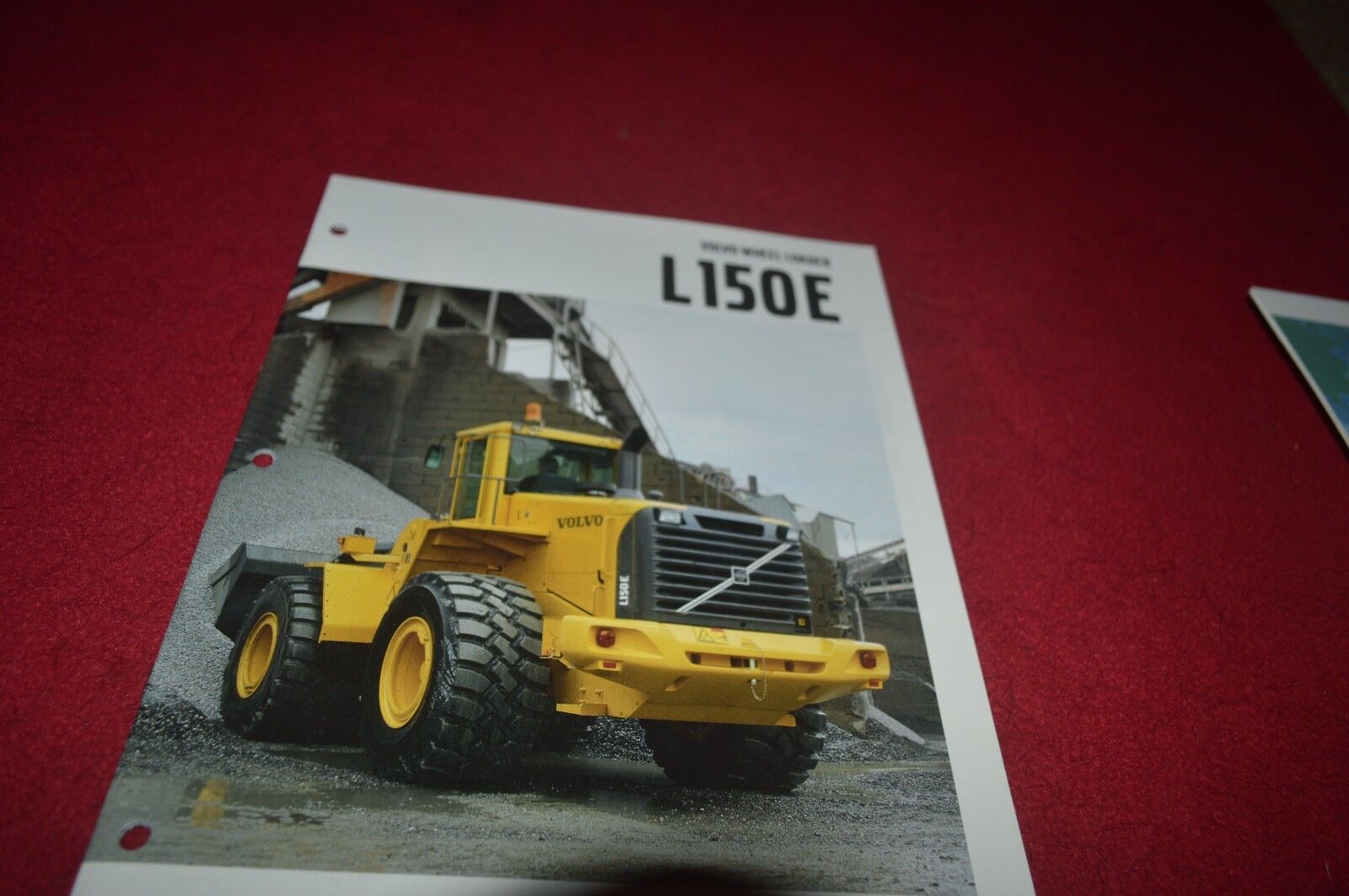 Volvo L150E Wheel Loader Dealer's Brochure DCPA6 