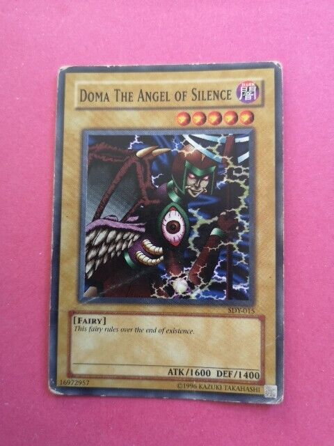 Doma The Angel Of Silence Yu-Gi-Oh Card English Sdv-015