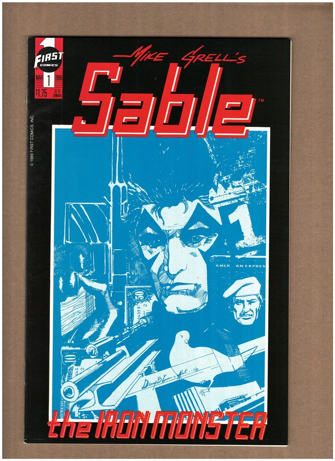 Mike Grell\'s Sable #1 First Comics 1990 VF/NM 9.0