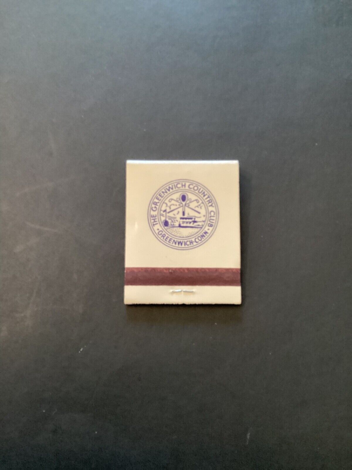 Vintage Greenwich Country Club Greenwich Connecticut Advertising Matchbook
