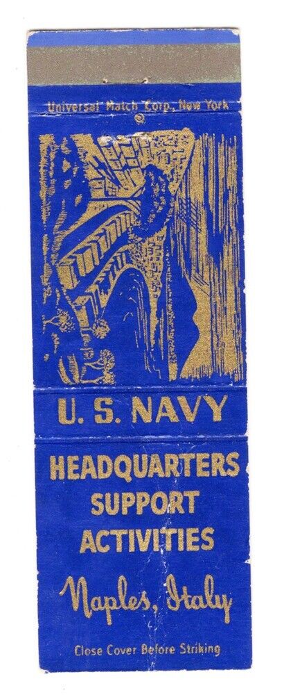 Matchbook: U.S. Navy HQ Support Activities Naples, Italy