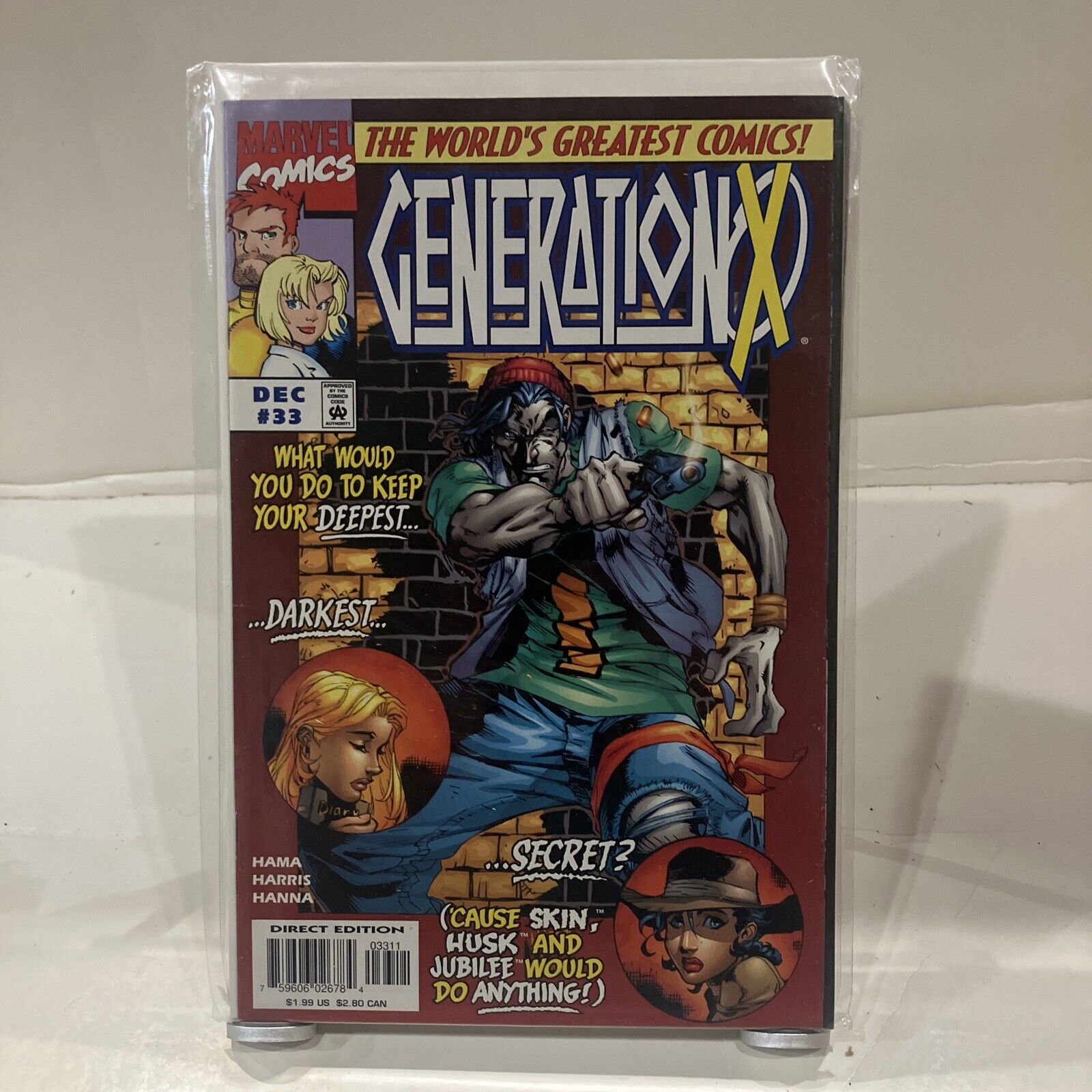* Generation X # 33 * Marvel Comics 1997 … Hama Harris Hanna