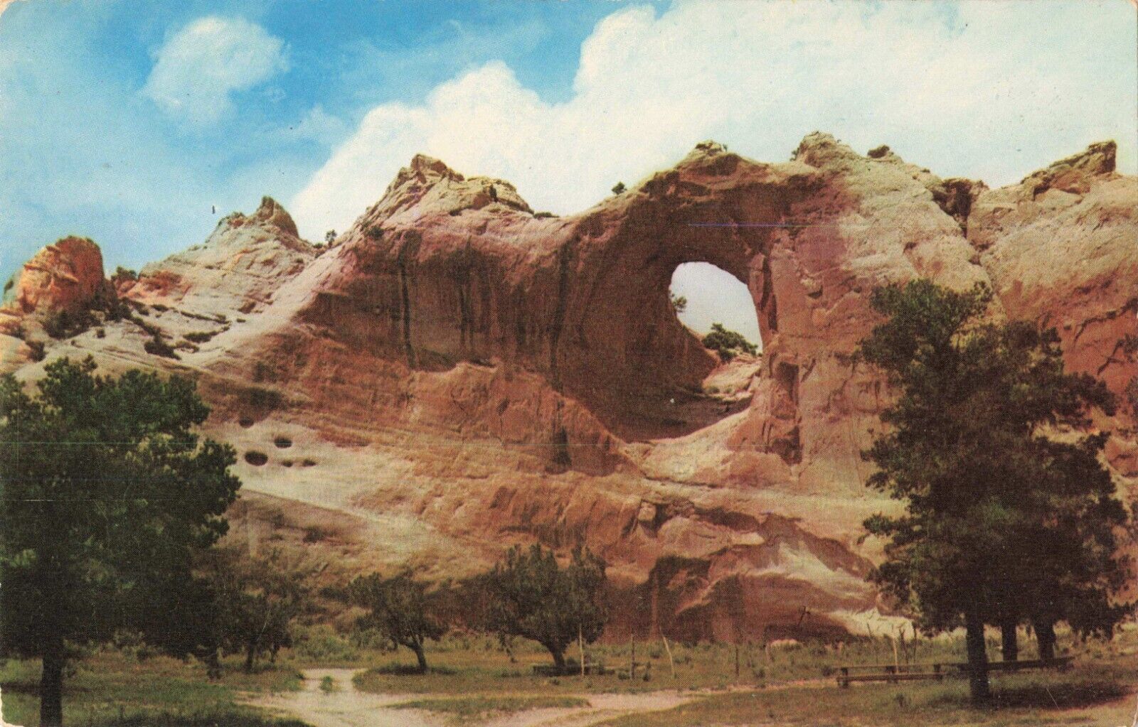 Gallup New Mexico, Window Rock, Navajo Reservation, NE Arizona, Vintage Postcard