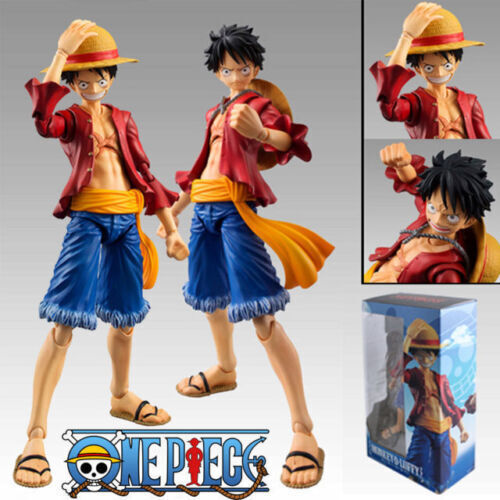 Hot One Piece Straw Hat Monkey D Luffy Figurine PVC Action Figure Toy Gifts Orna