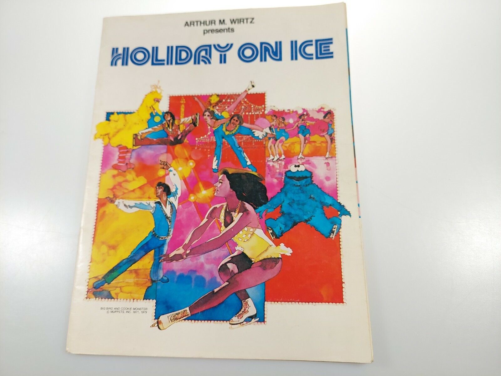 Vintage 1979 Holiday On Ice Program 
