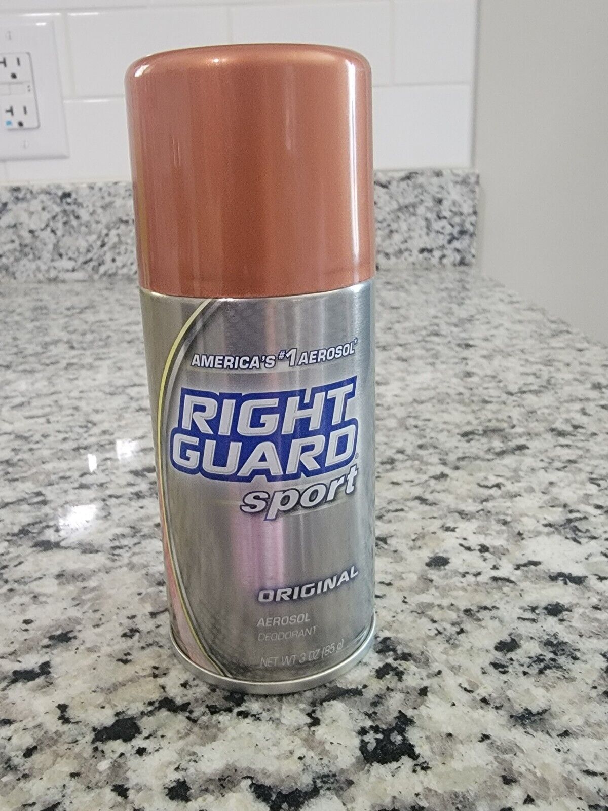 Right Guard Sport Aerosol Deodorant Spray 3 oz Short Can Original