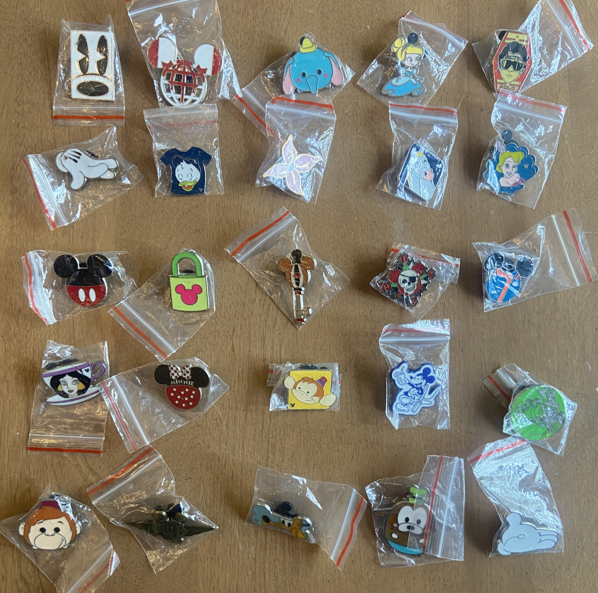 Lot of 25 Disney Trading Pins *RECEIVE THE LOT SHOWN** Lot# 9