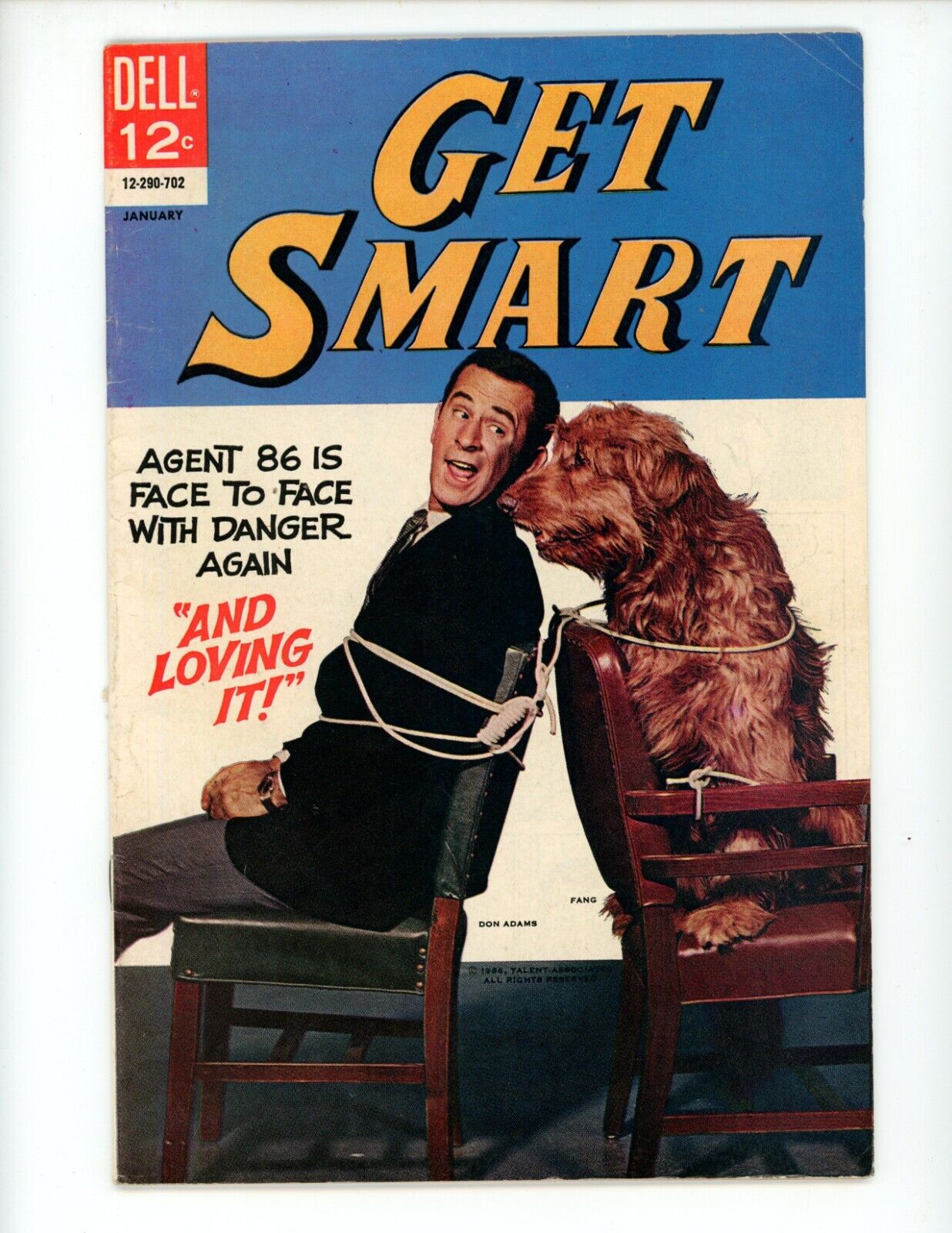 Get Smart #4 Comic Book 1967 FN/VF Henry Scarpelli Dell Maxwell Comics