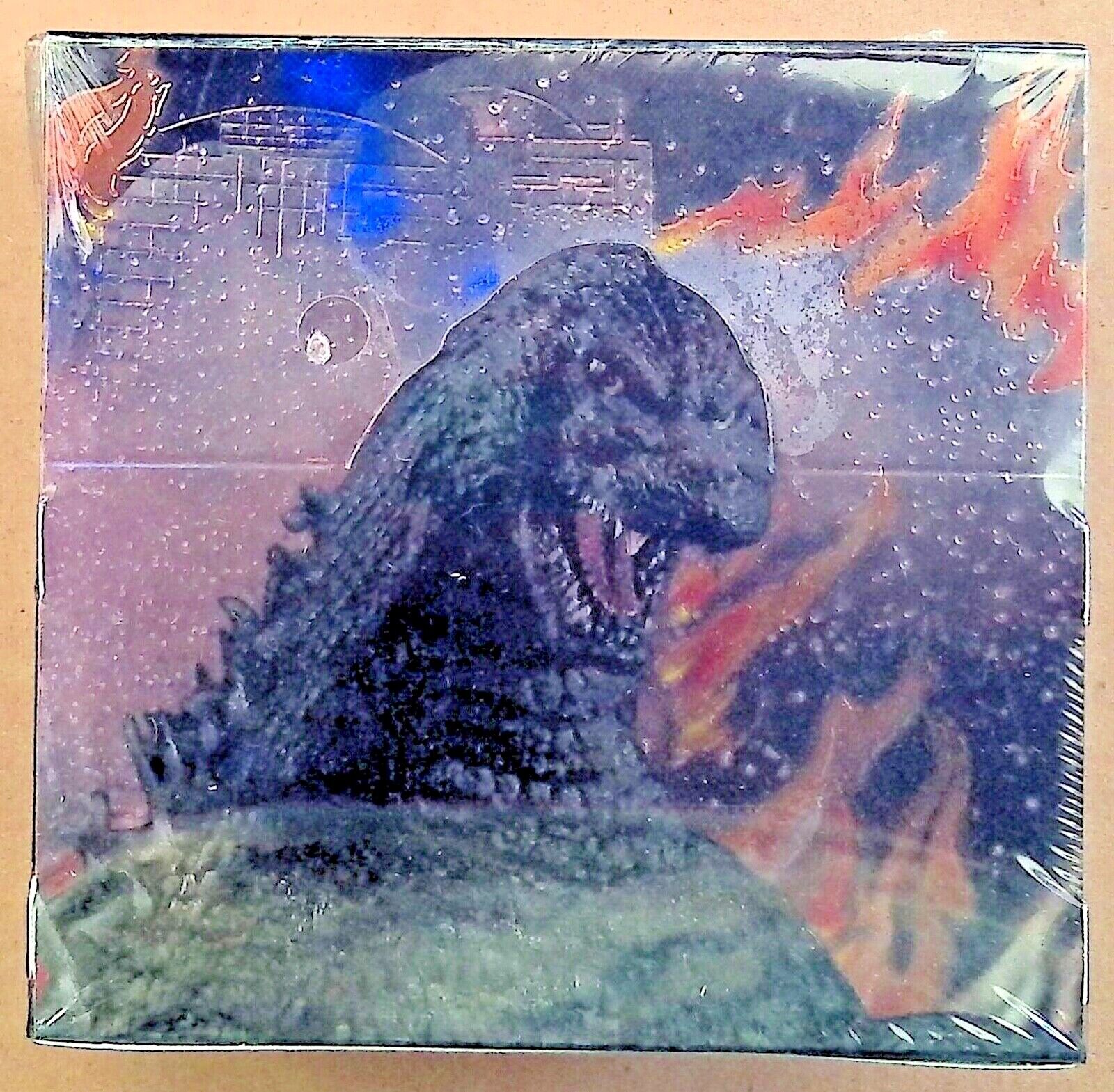 🔥 Rare Vintage 1996 Godzilla Chromium Trading Cards Sealed Box JPP/Amada 🔥 