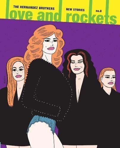 LOVE AND ROCKETS: NEW STORIES NO. 8 (LOVE AND ROCKETS) By Gilbert Hernandez VG