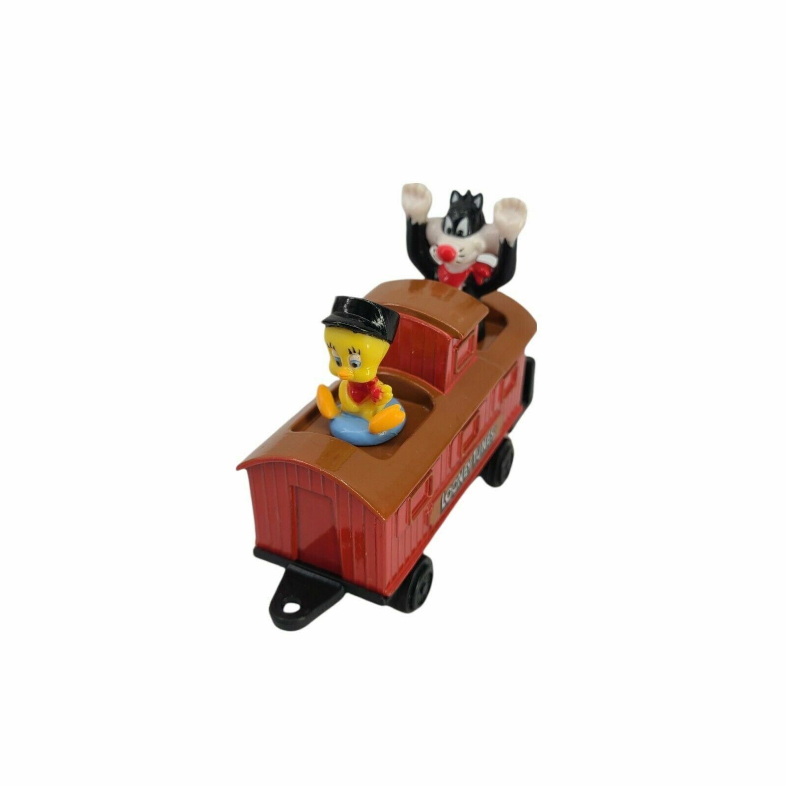 ERTL 1989 Looney Tunes TWEETY SYLVESTER Caboose Diecast Train Car Vintage