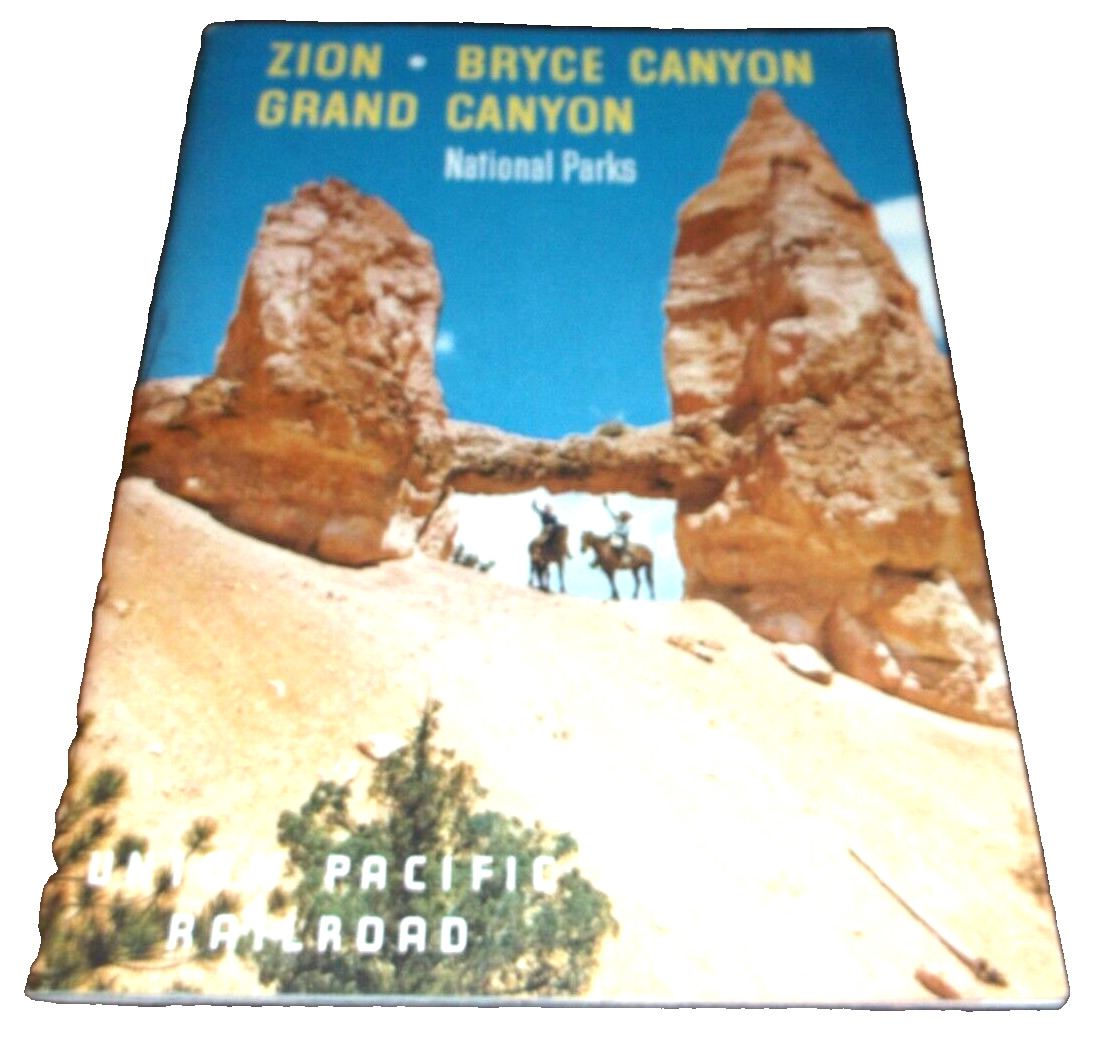 JANUARY 1964 UNION PACIFIC ZION BRYCE CANYON GRAND CANYON BOOKLET  