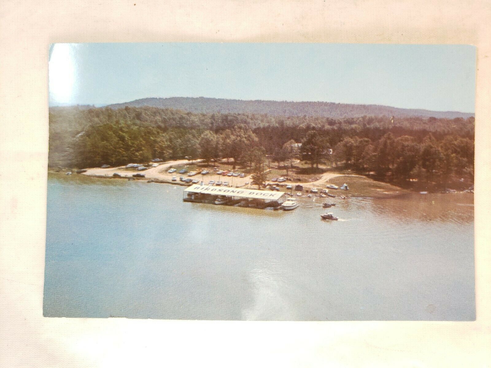 Postcard Birdsong Dock & Resort Kentucky Lake ~Vintage -FREE SHIPPING