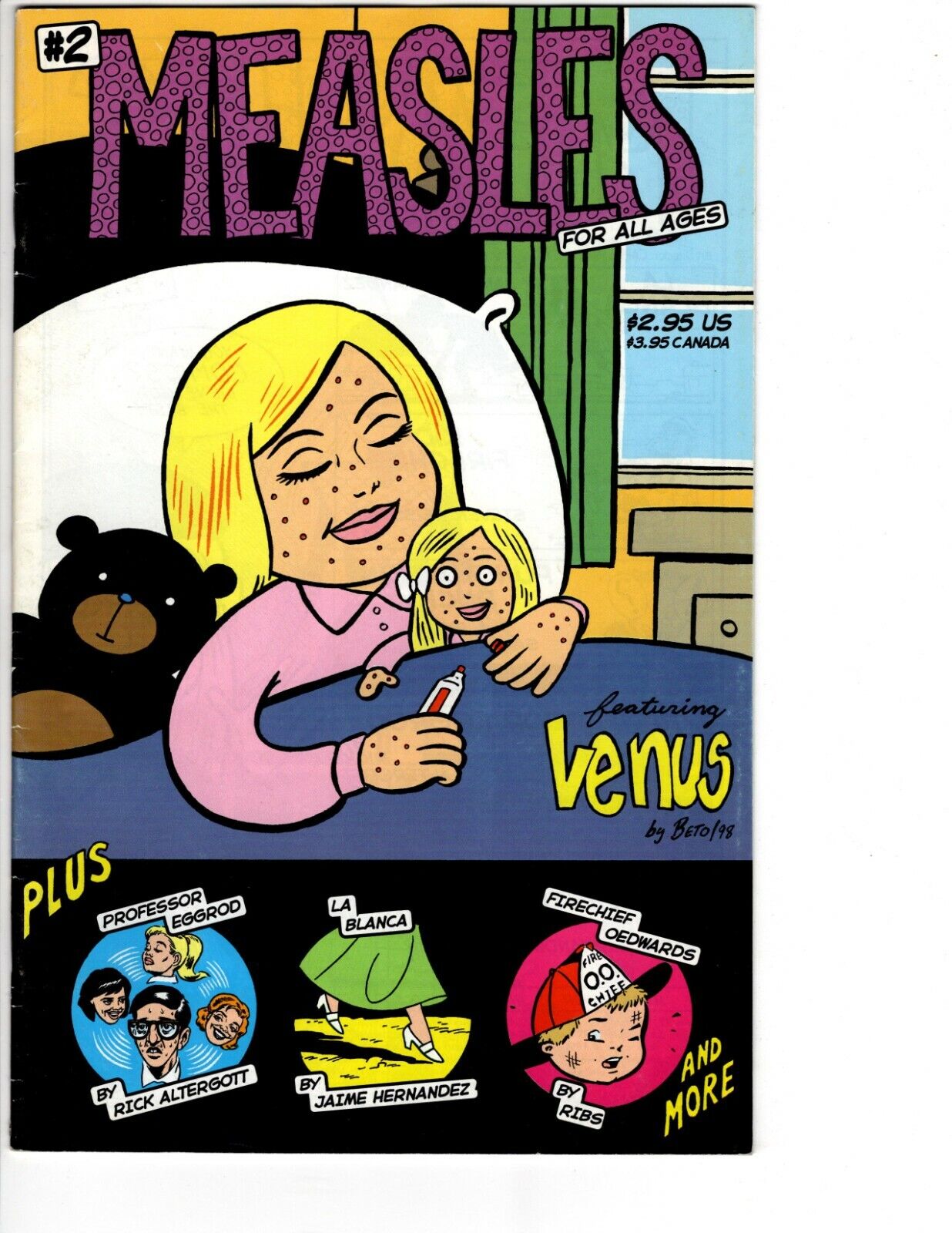 Measles #2 Comic (Fantagraphics 1999) Jamie & Gilbert Hernandez VF