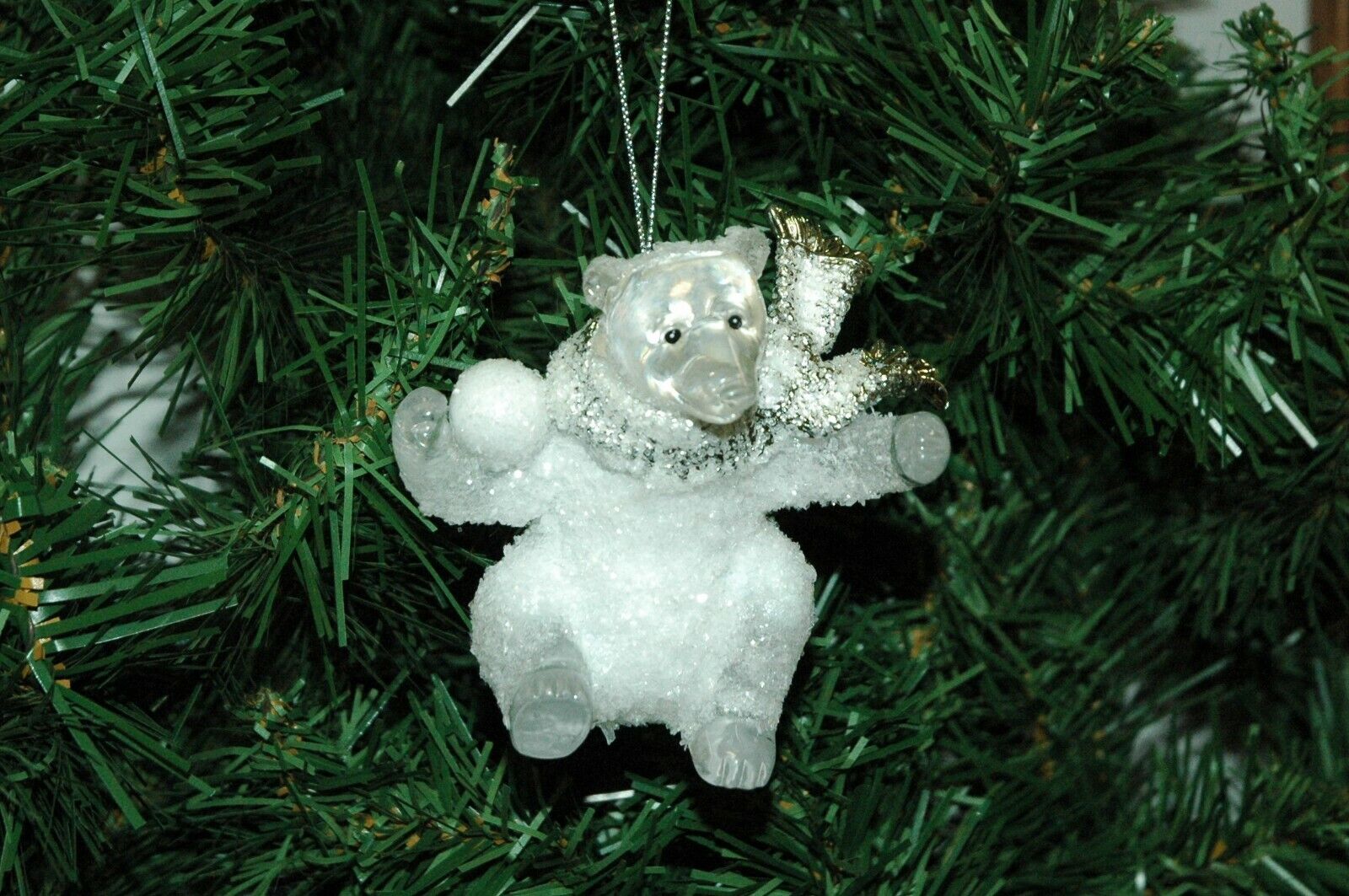 Polar Bear Christmas Ornament