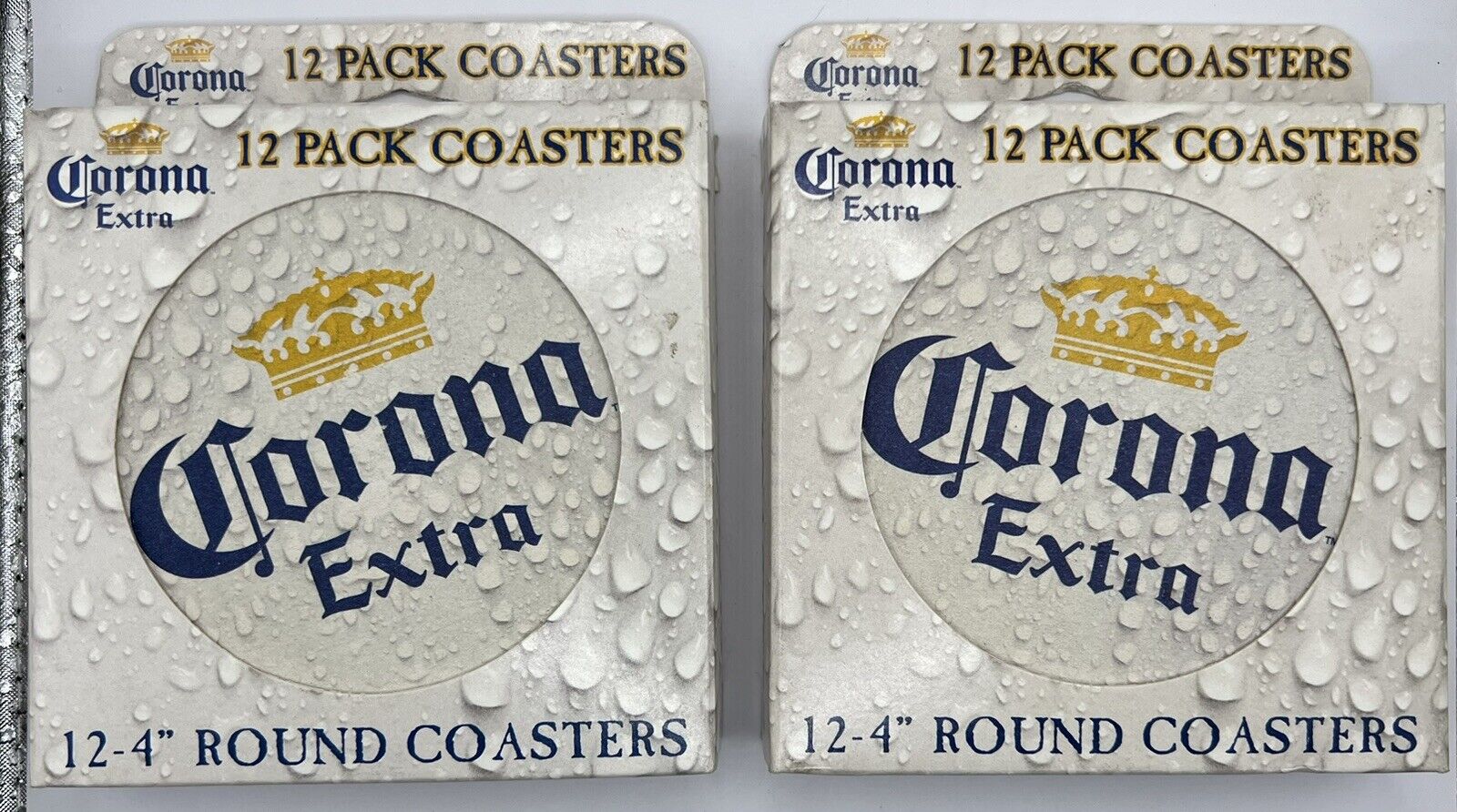 2 Corona Extra 12 Pack Coasters 4\