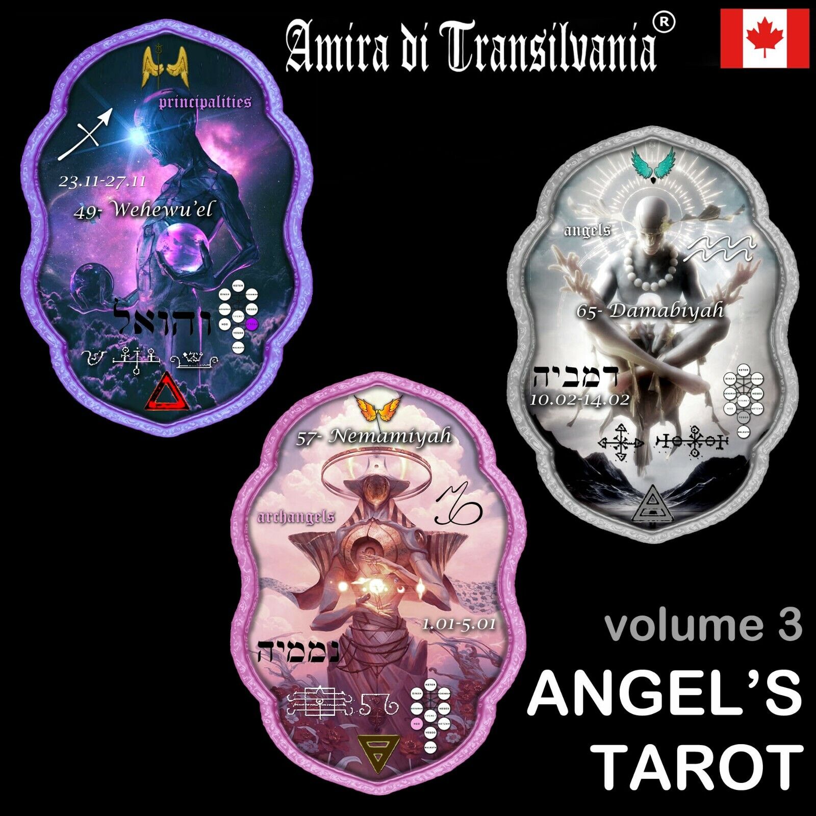 tarot of the angels dream oracle cards deck therapy messages from your angel V-3