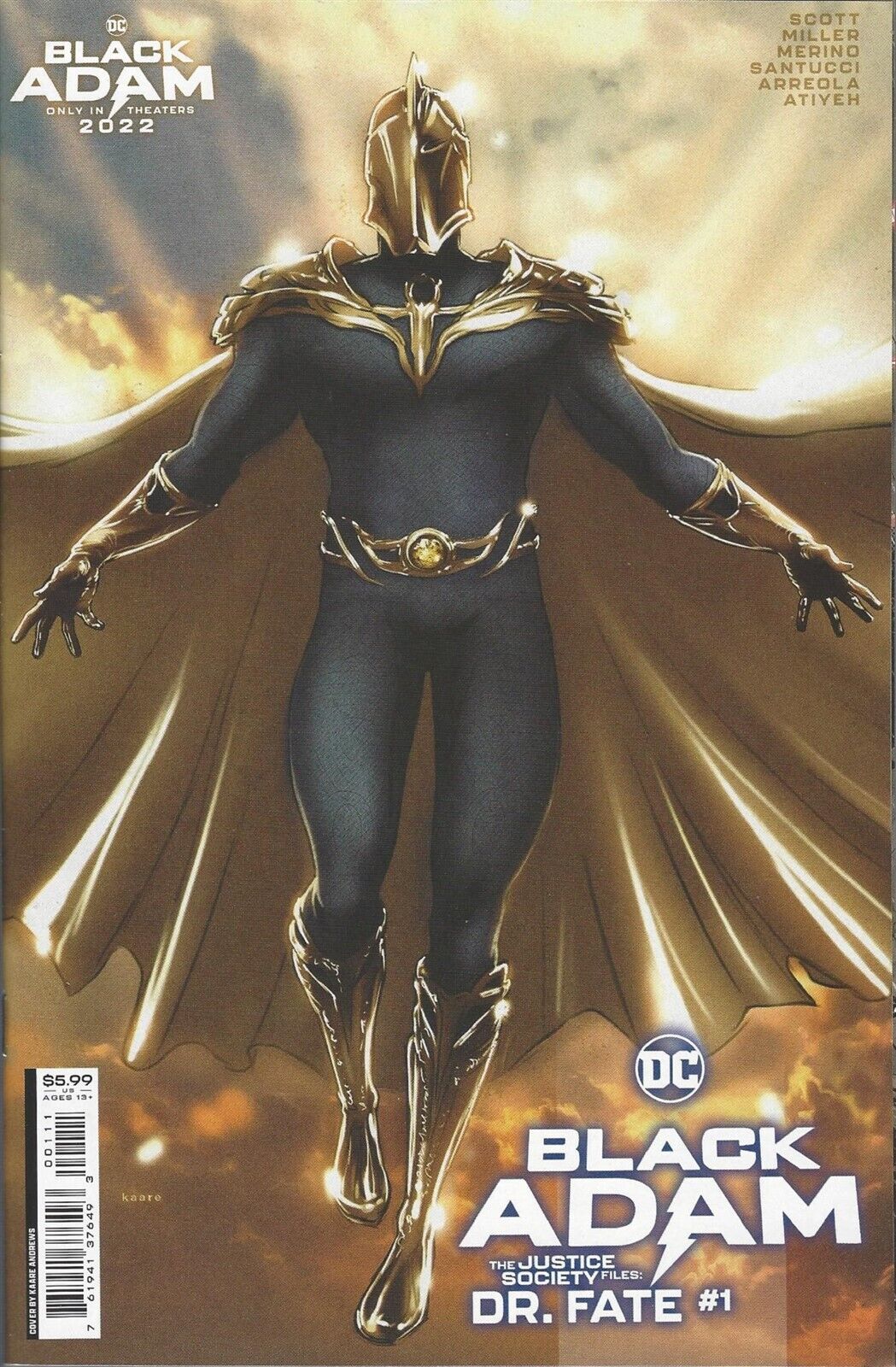 Black Adam: Justice Society Files - Doctor Fate #1